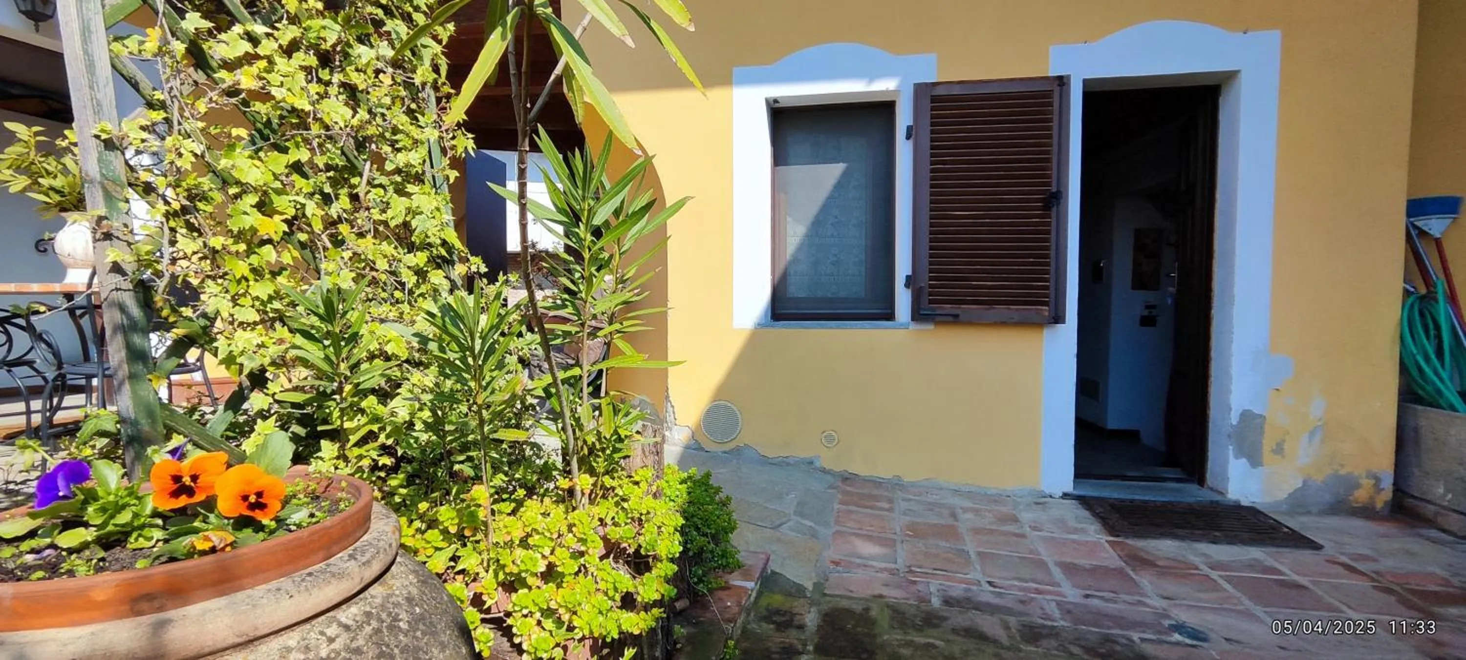 Inner courtyard view in Cà Borgo Vecchio