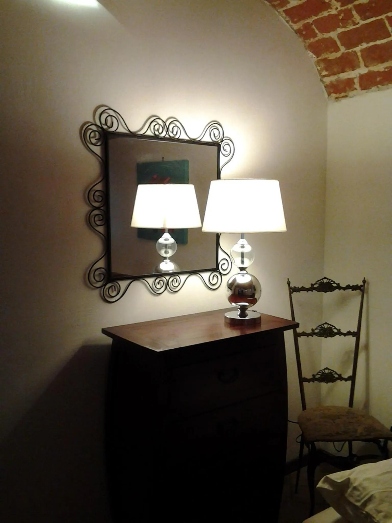 Decorative detail in Cà Borgo Vecchio