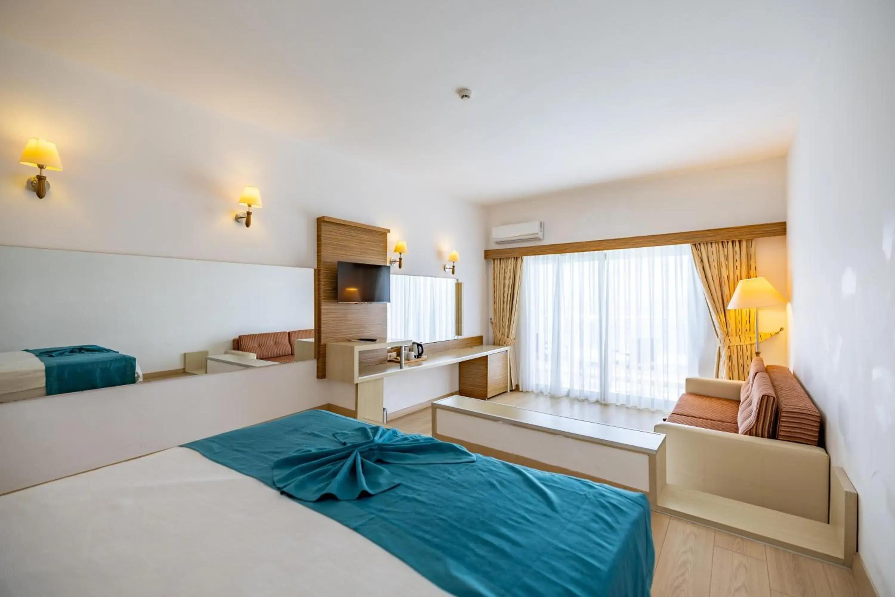 Bed in Azure By Yelken Hotel Bed in Azure By Yelken Hotel