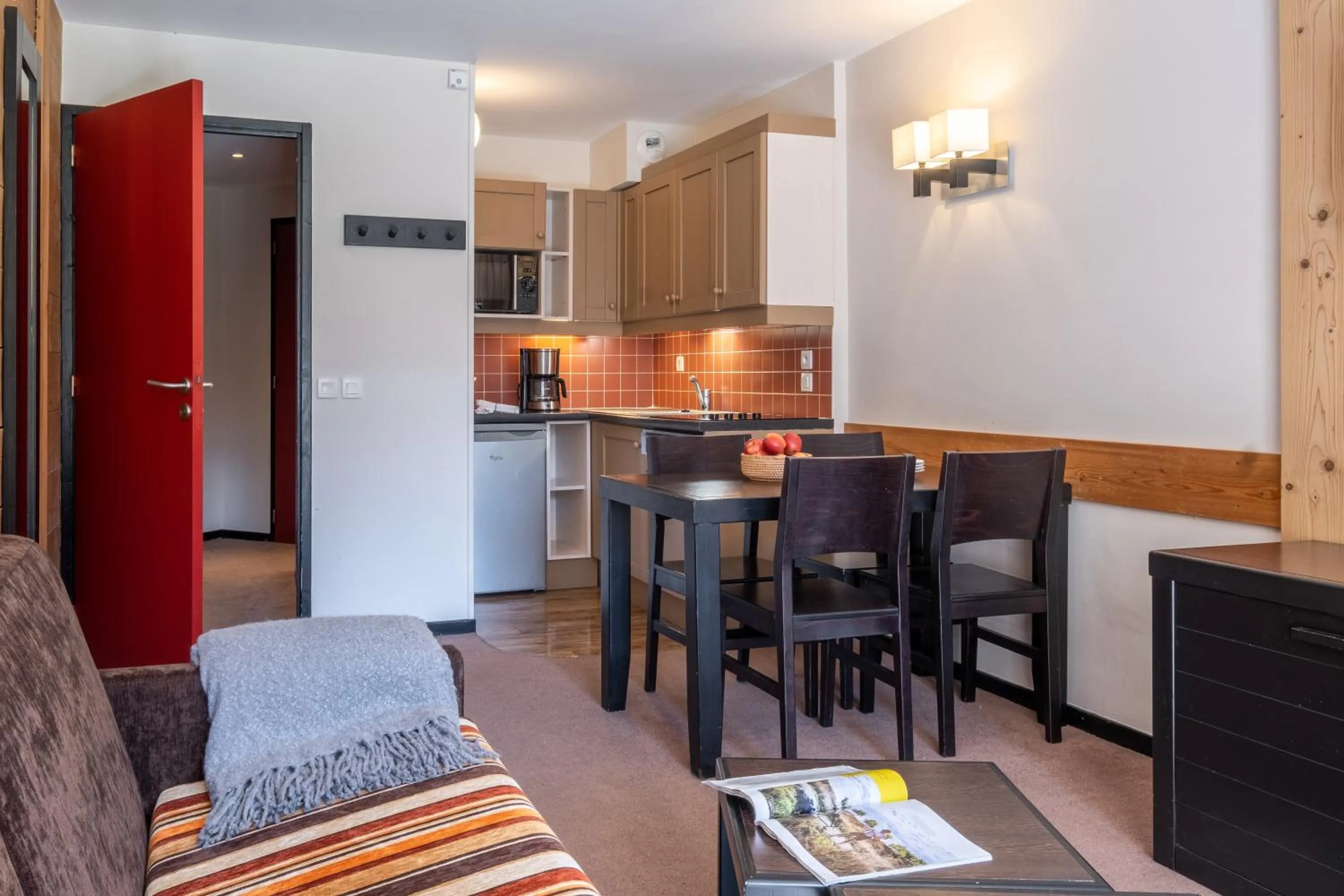 Kitchen or kitchenette in Résidence Pierre & Vacances Le Tikal