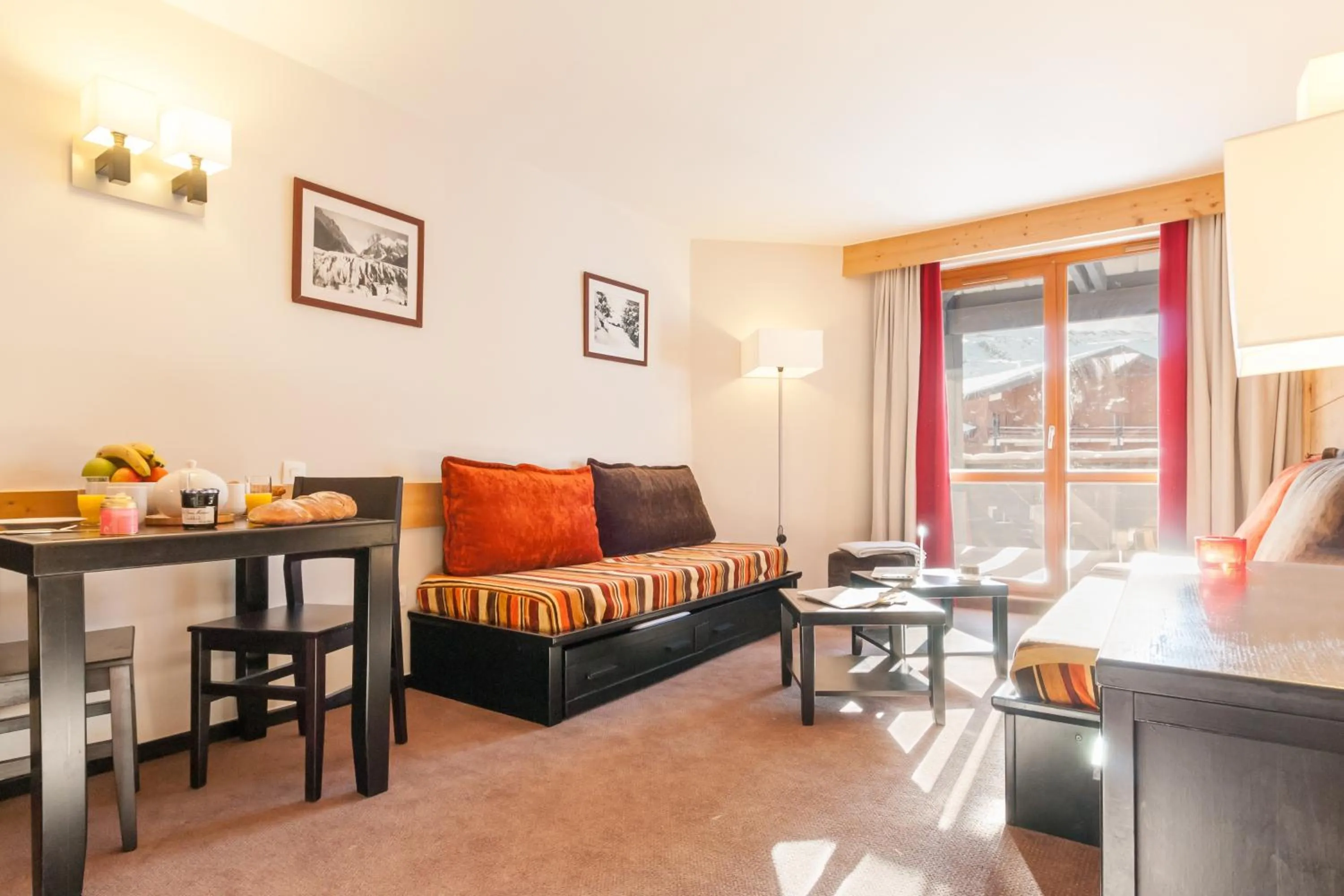 Living room in Résidence Pierre & Vacances Le Tikal