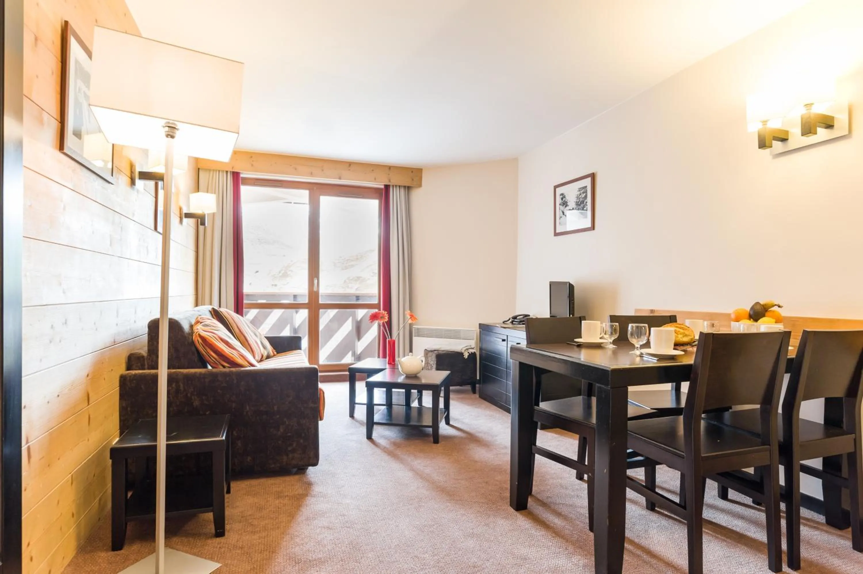 Living room in Résidence Pierre & Vacances Le Tikal