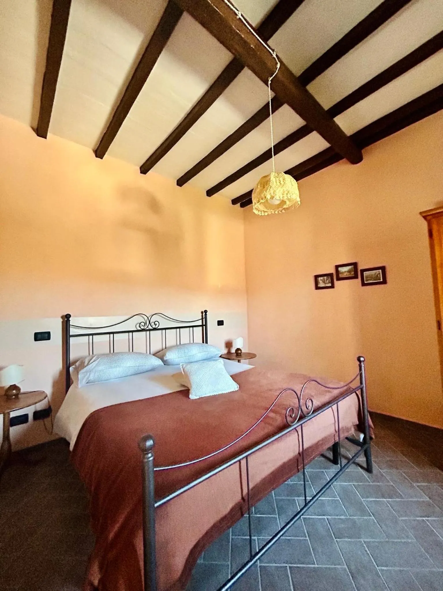 Bedroom, Bed in Podere La Branda