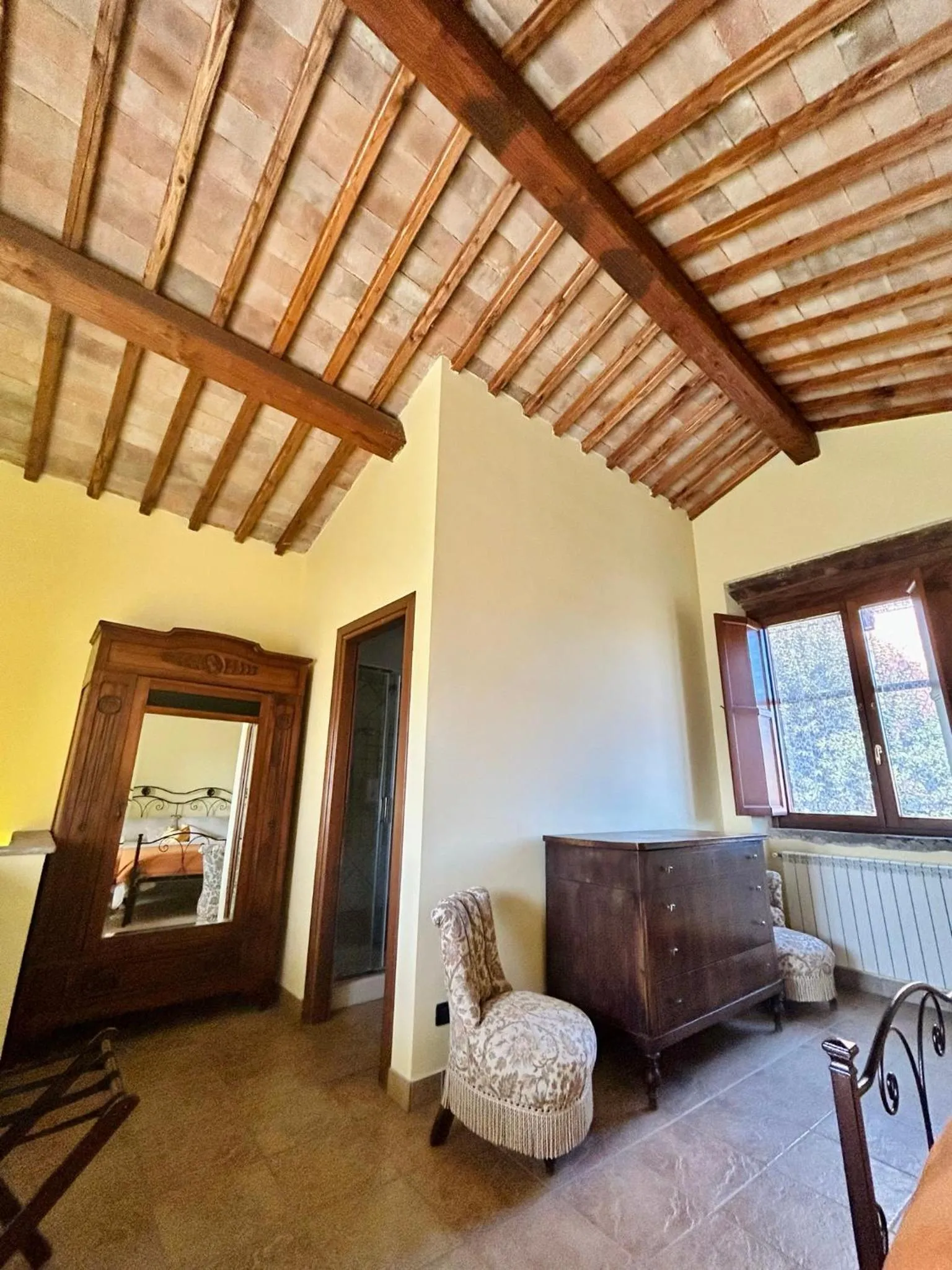 Bedroom in Podere La Branda