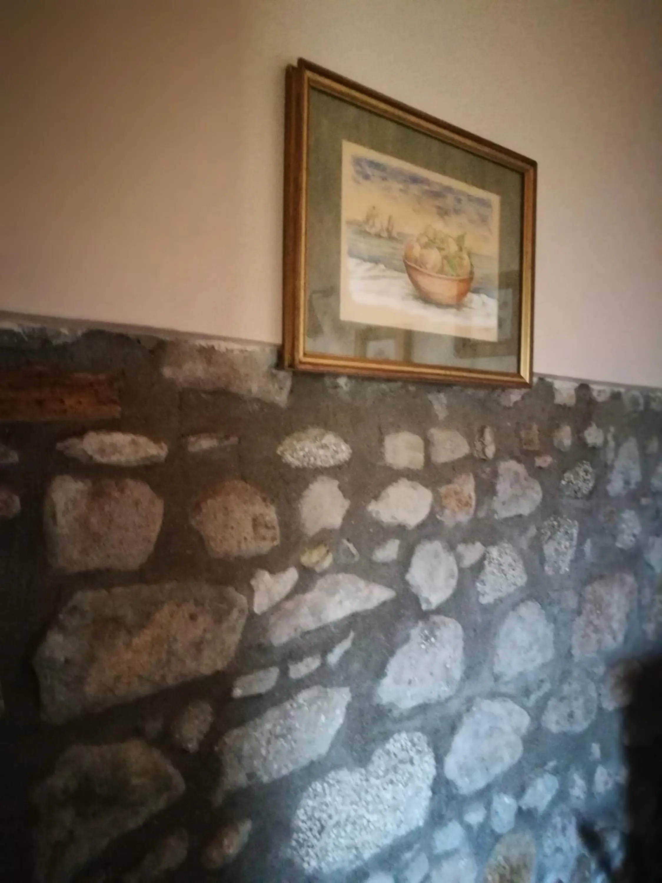 Decorative detail in Podere La Branda