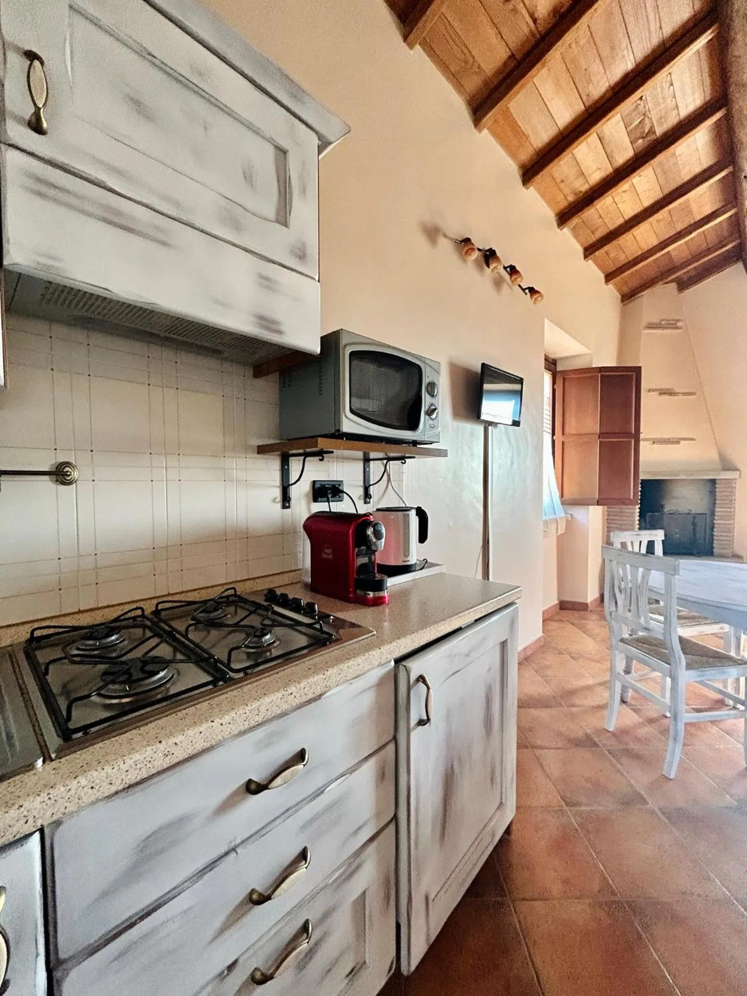 Kitchen or kitchenette in Podere La Branda