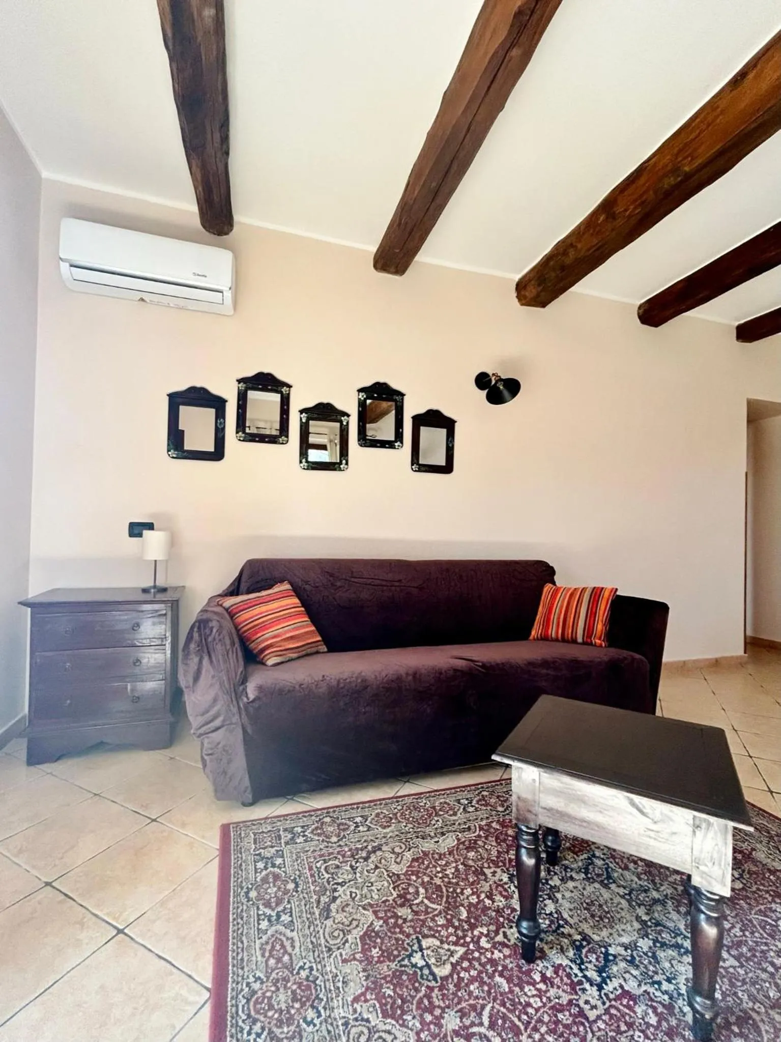 Living room in Podere La Branda