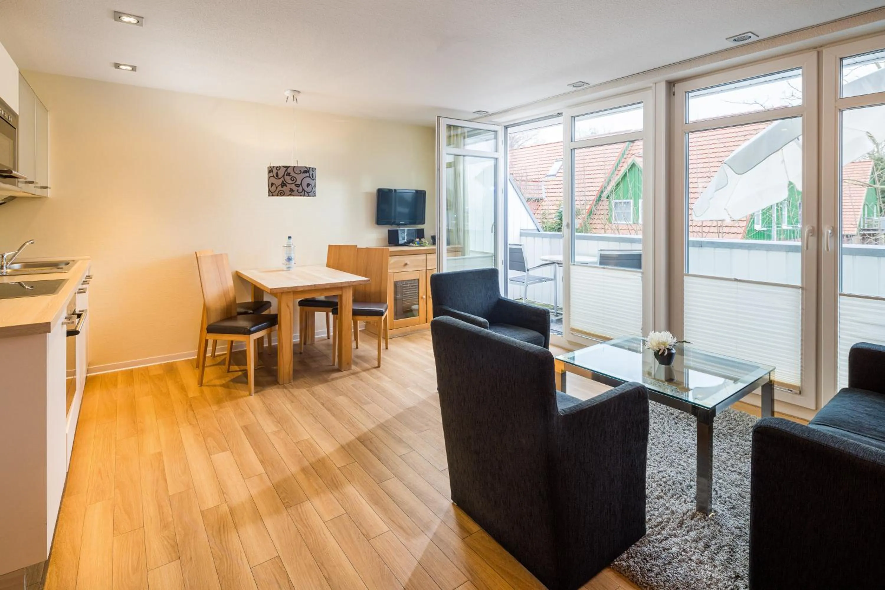 Balcony/Terrace in Suitenhotel Idyll Heckenrose