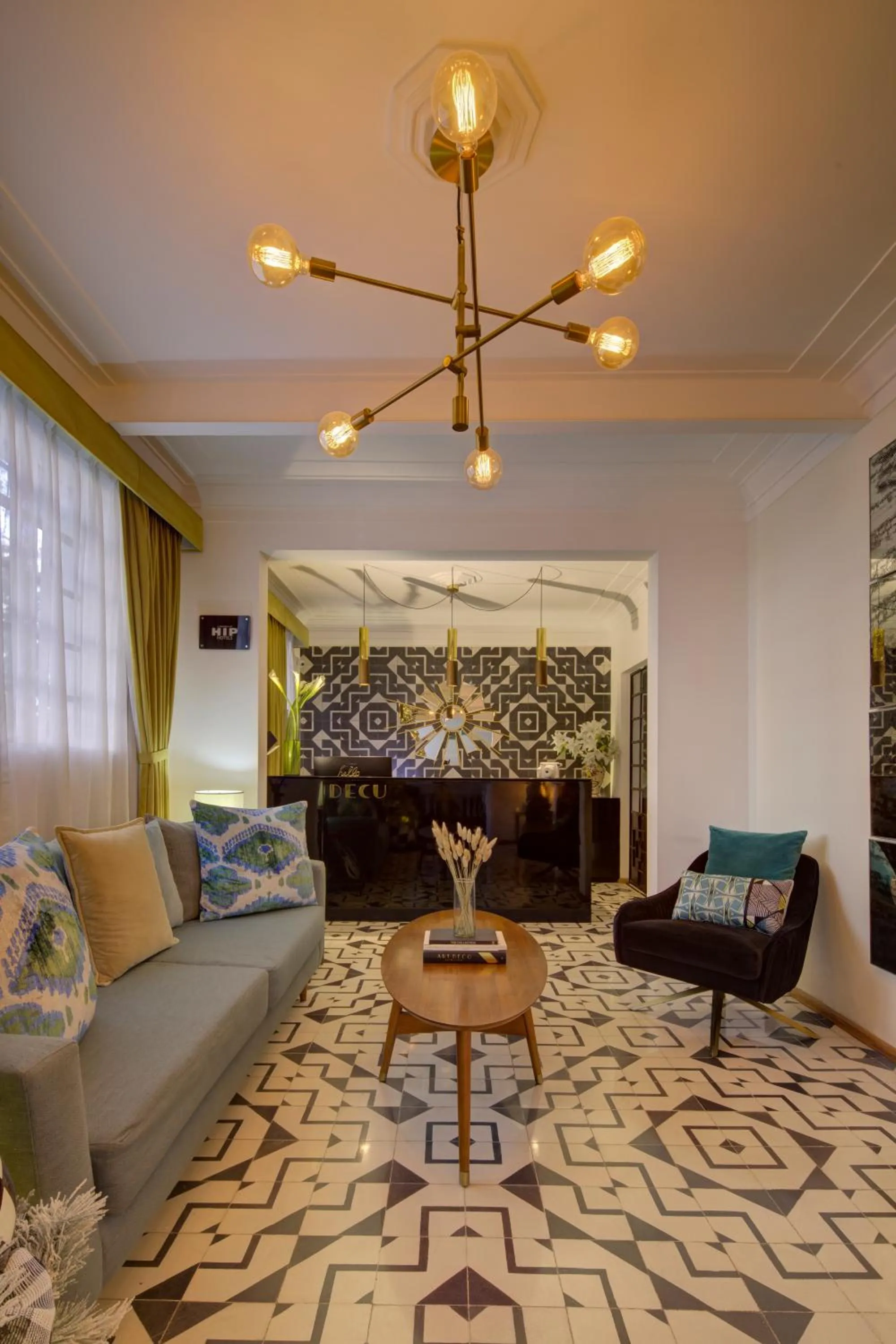 Living room in Casa Decu