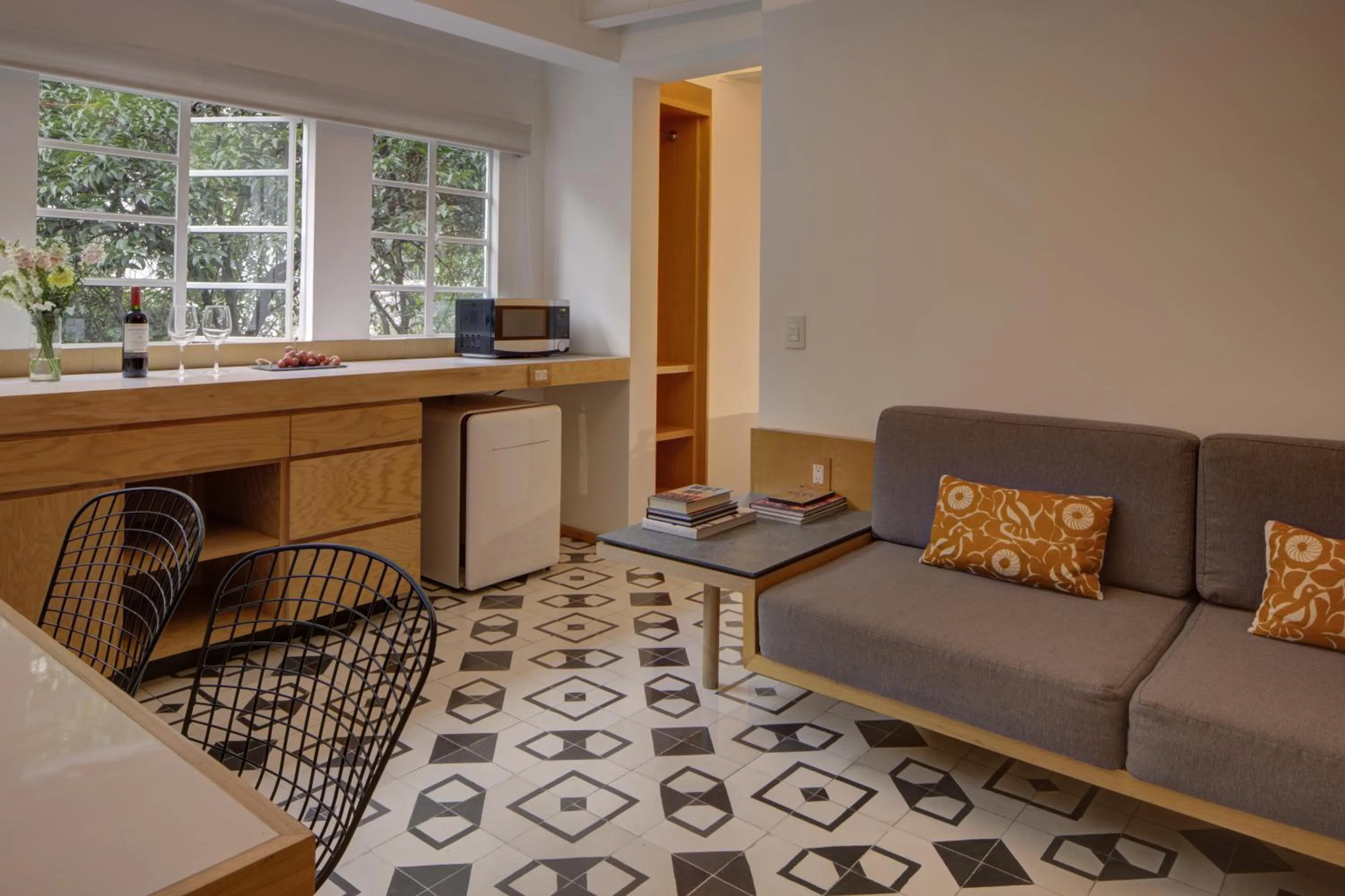 Living room in Casa Decu