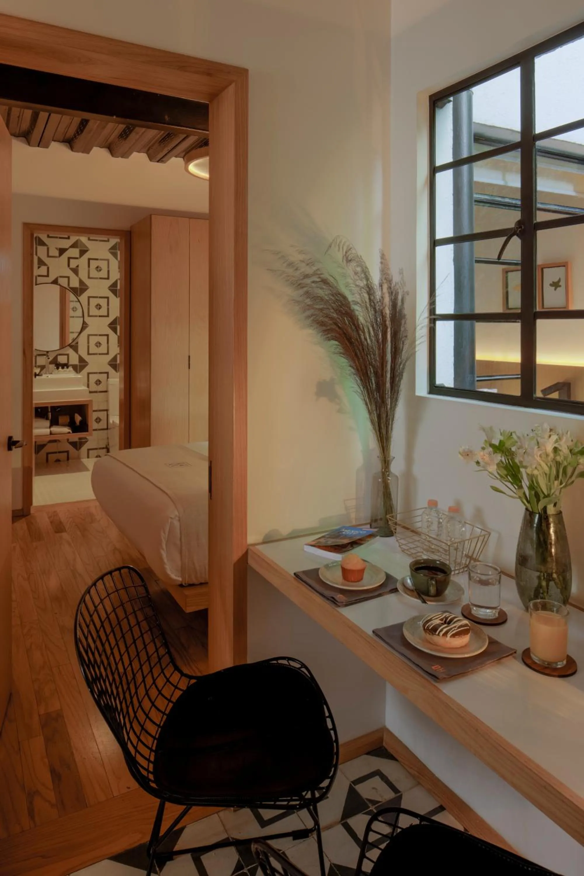 Seating area in Casa Decu