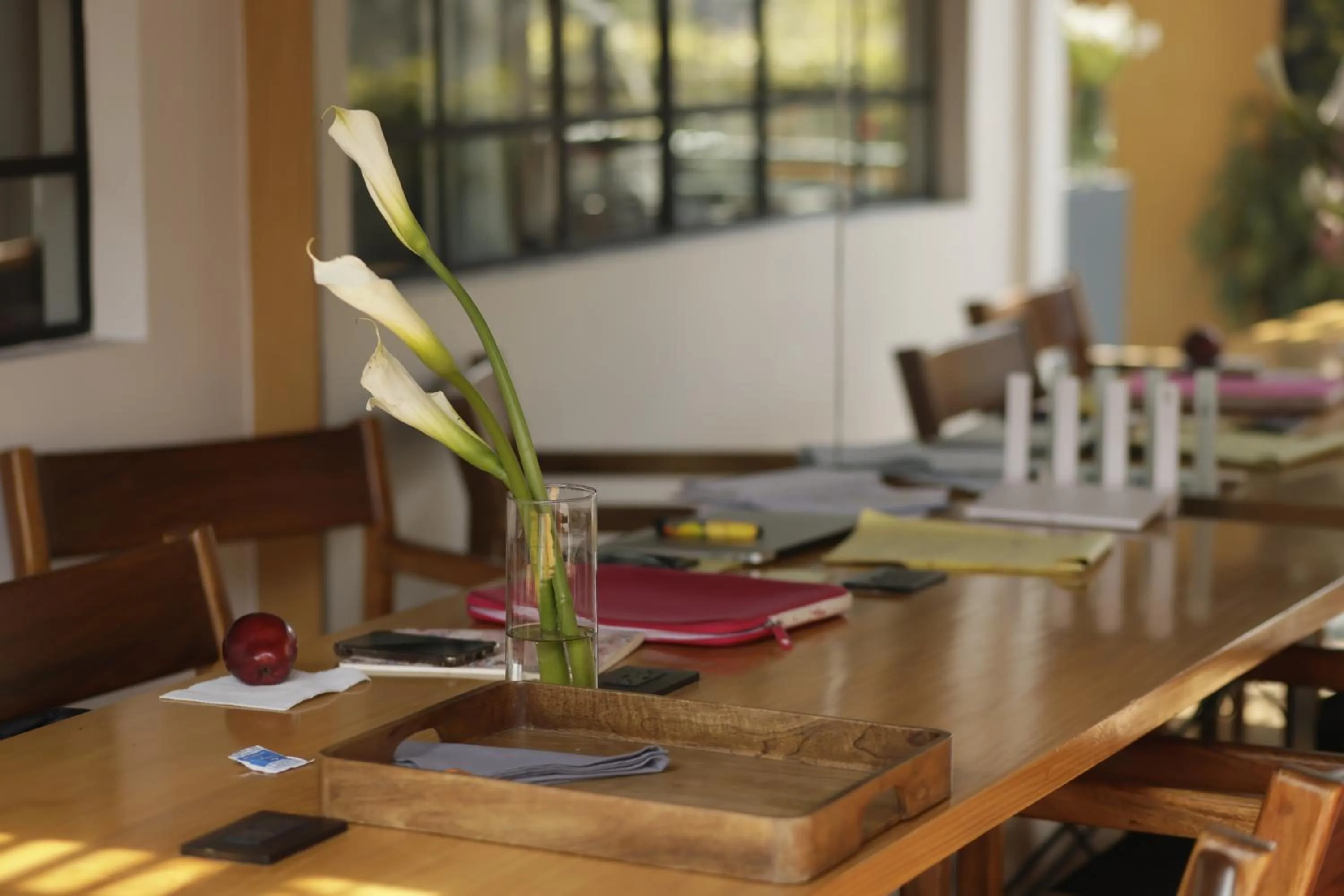 Seating area in Casa Decu
