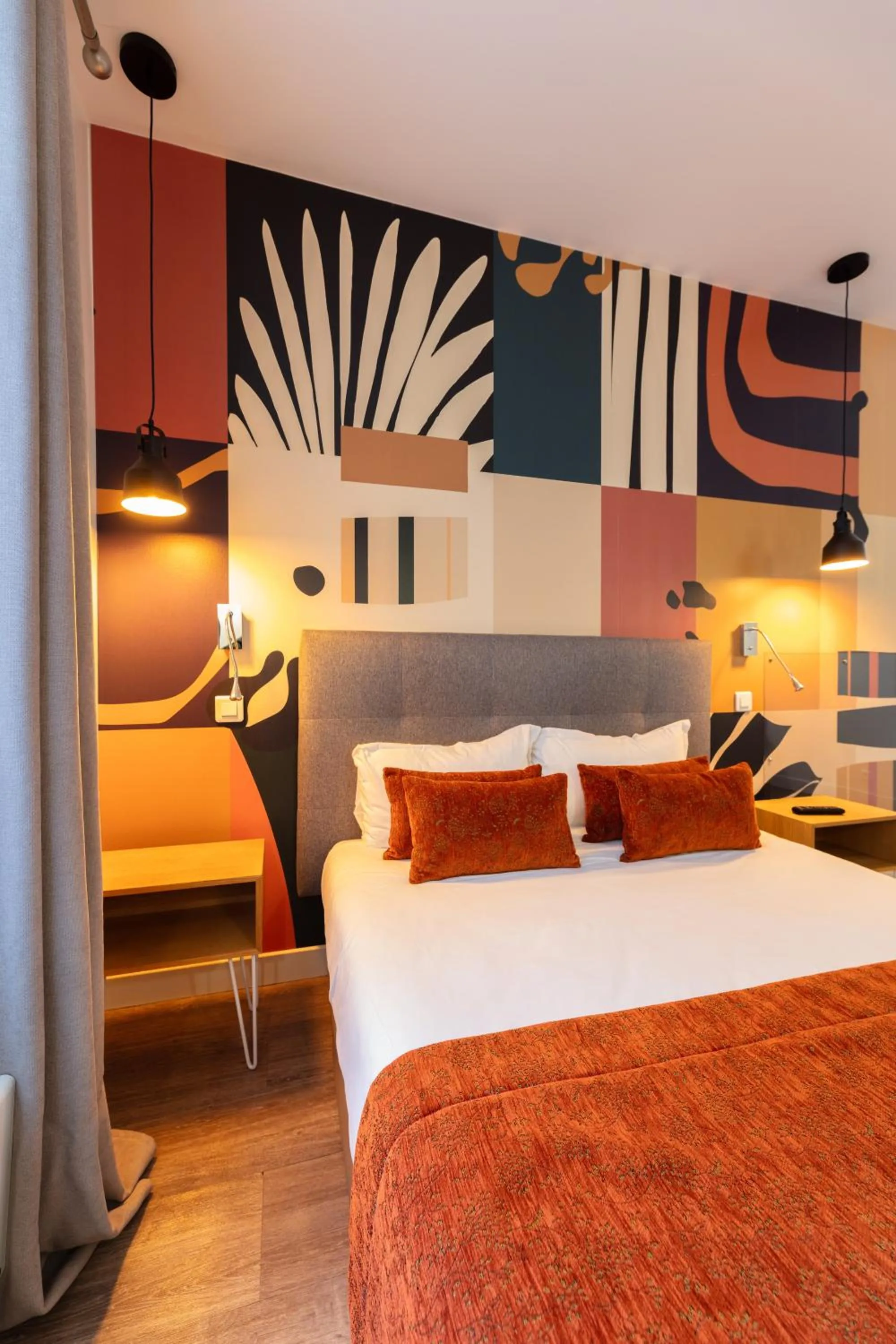 Bed in Hôtel De Venise