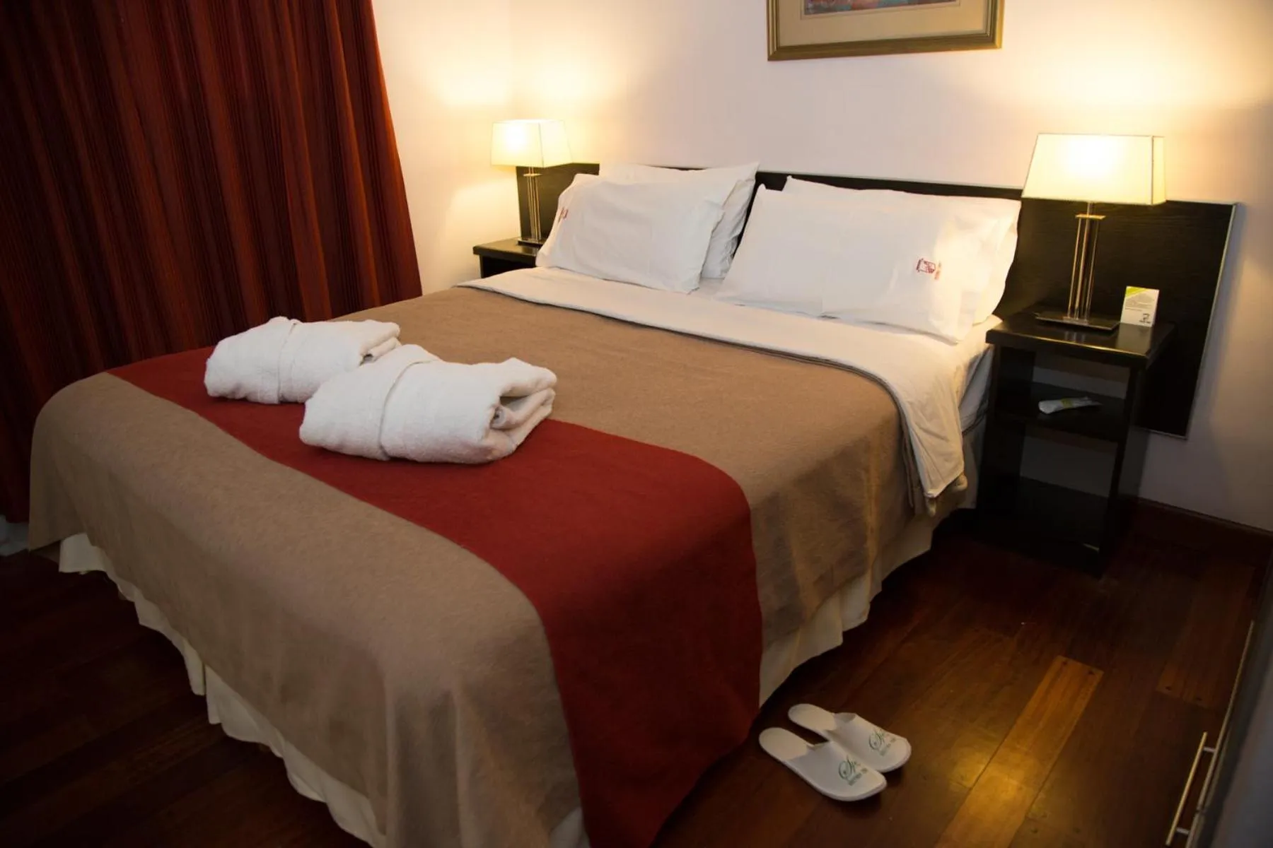 Bed in Vecchia Terra Apart Hotel