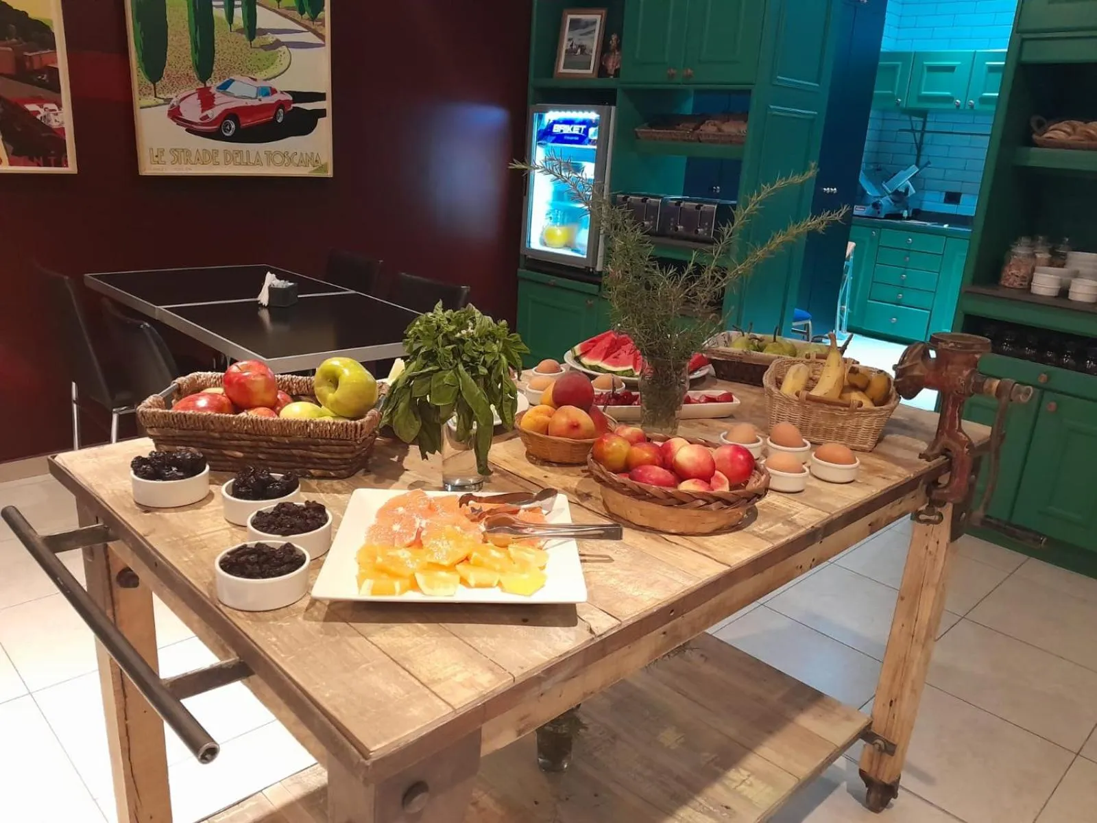 Food and drinks in Vecchia Terra Apart Hotel