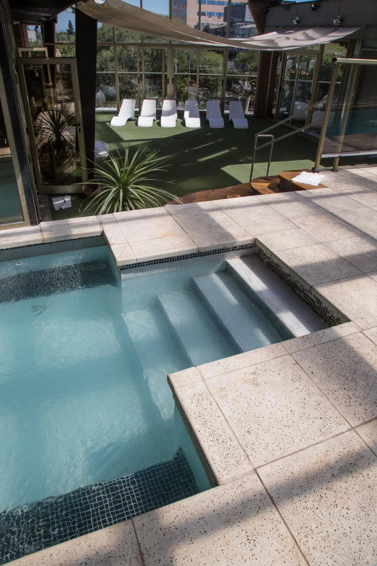 Swimming pool in Vecchia Terra Apart Hotel