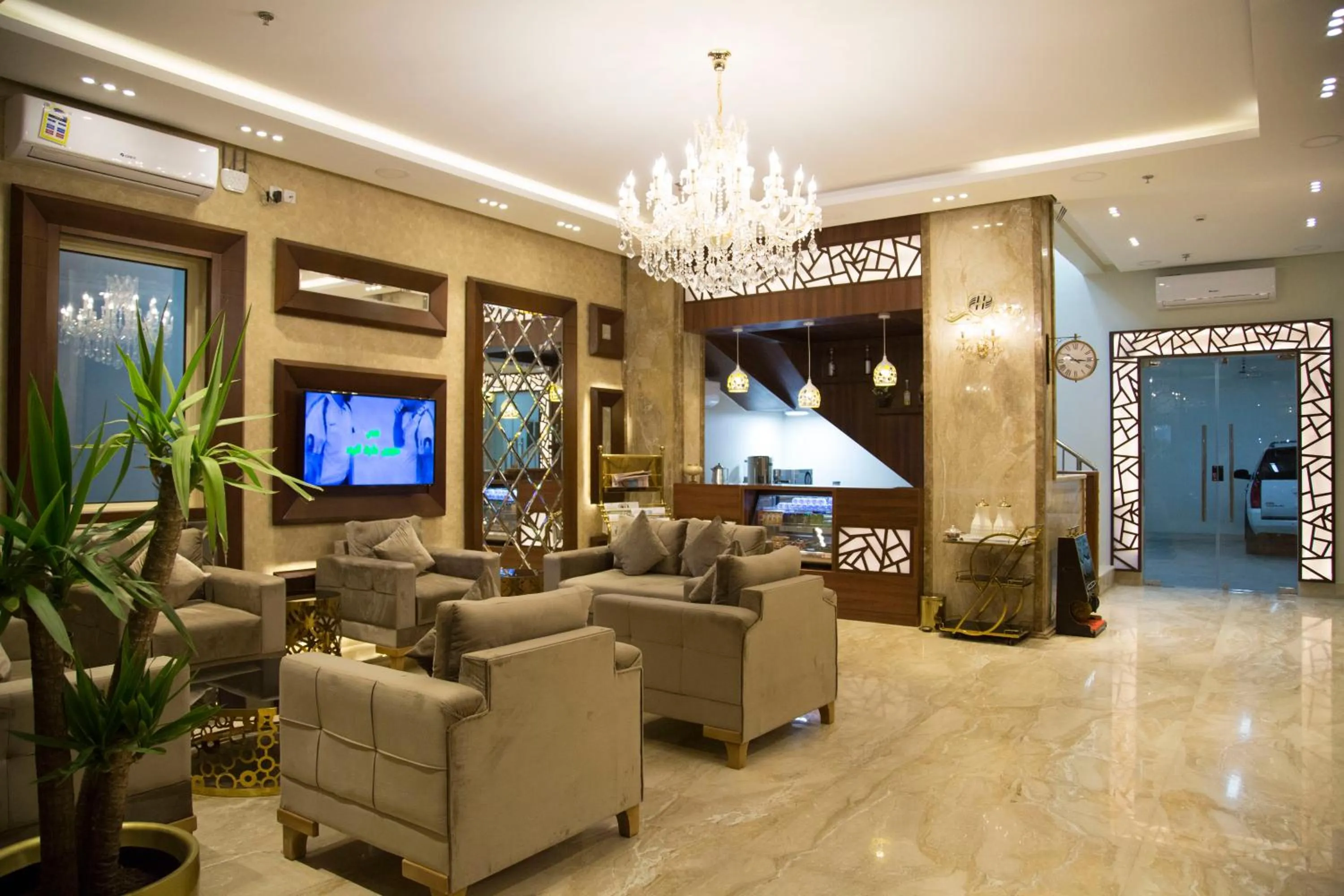 Seating area in شقق الحرير للشقق المخدومة الإقتصادية