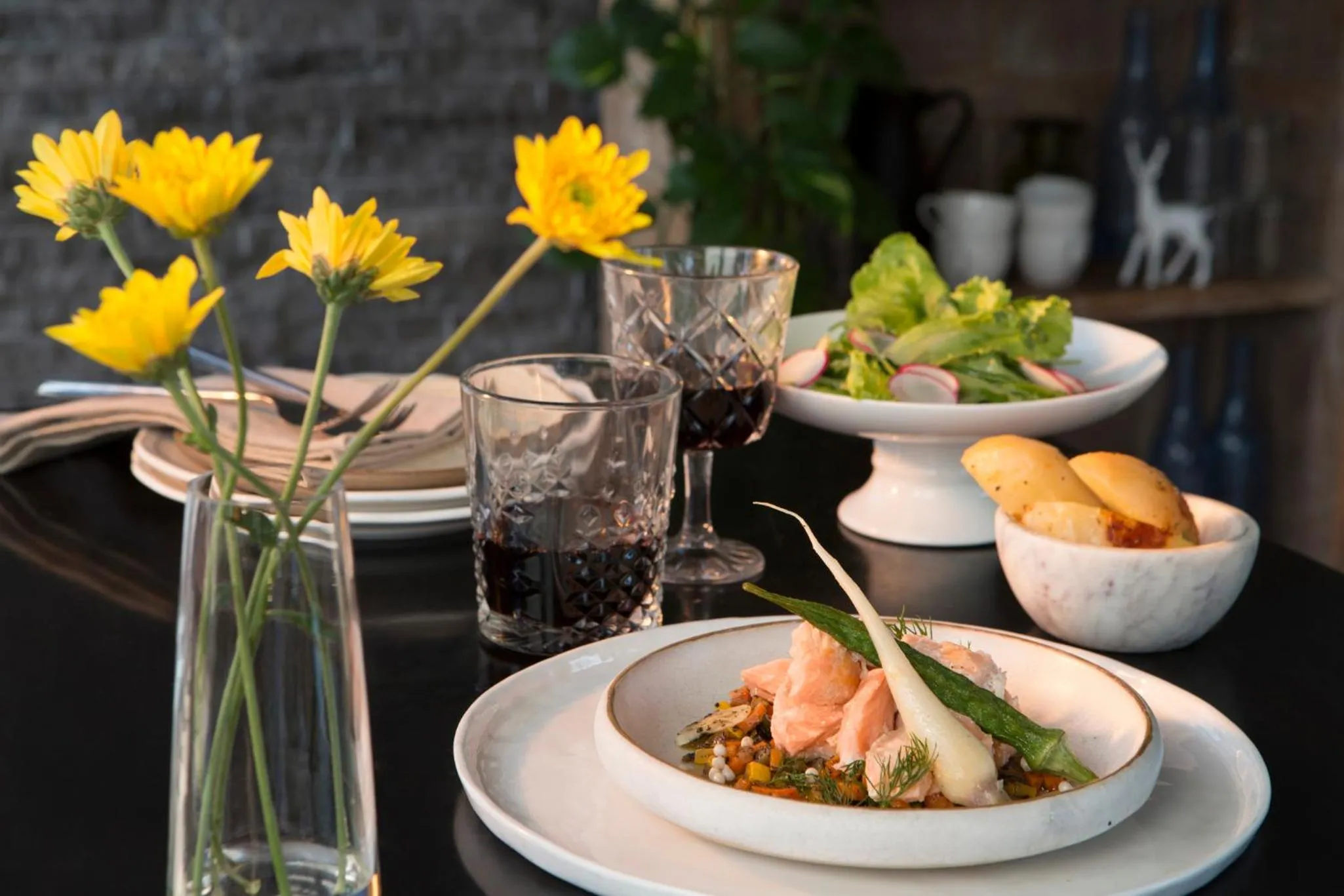 Food close-up in Island Luxurious Suites Hotel and Spa