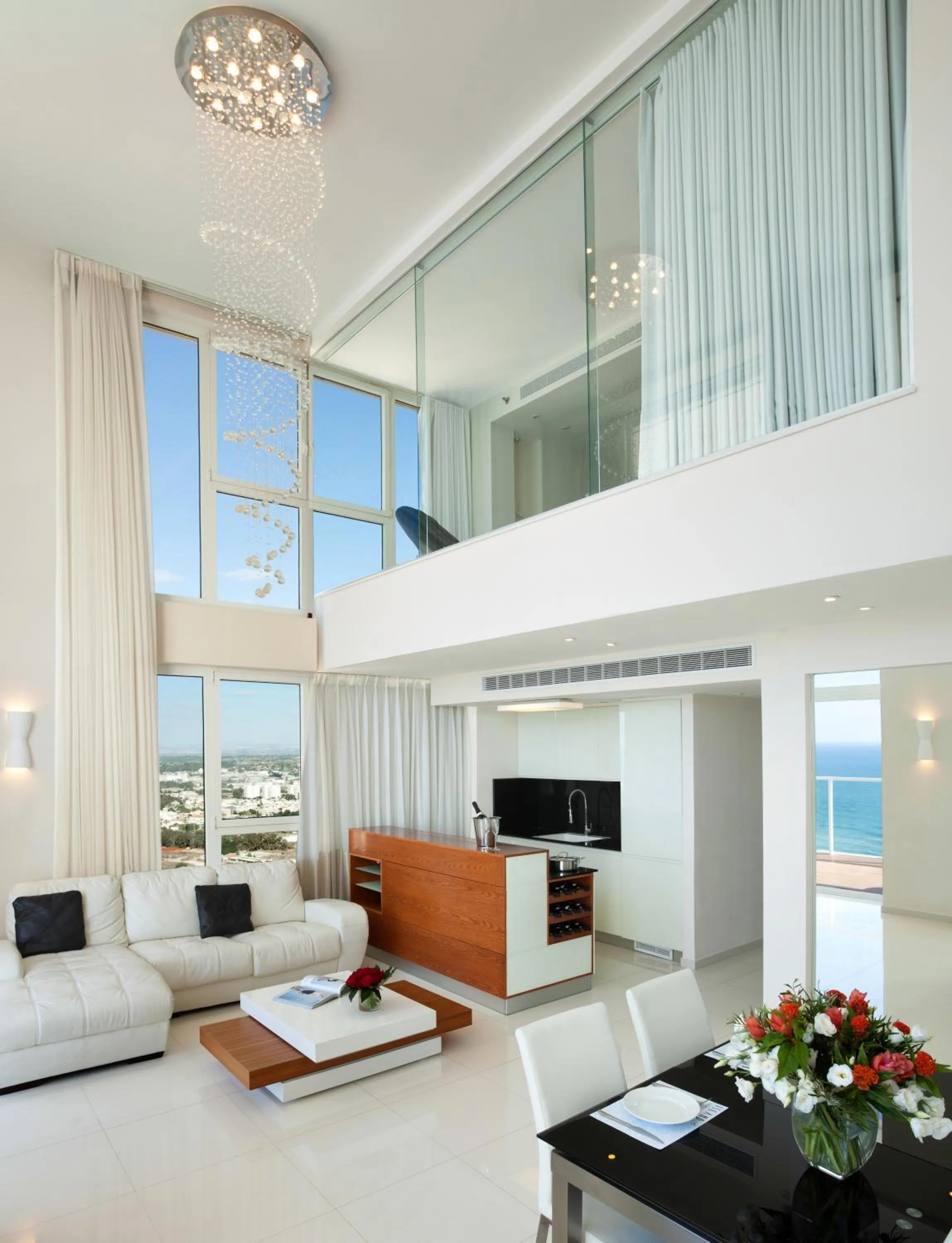 Living room in Island Luxurious Suites Hotel and Spa