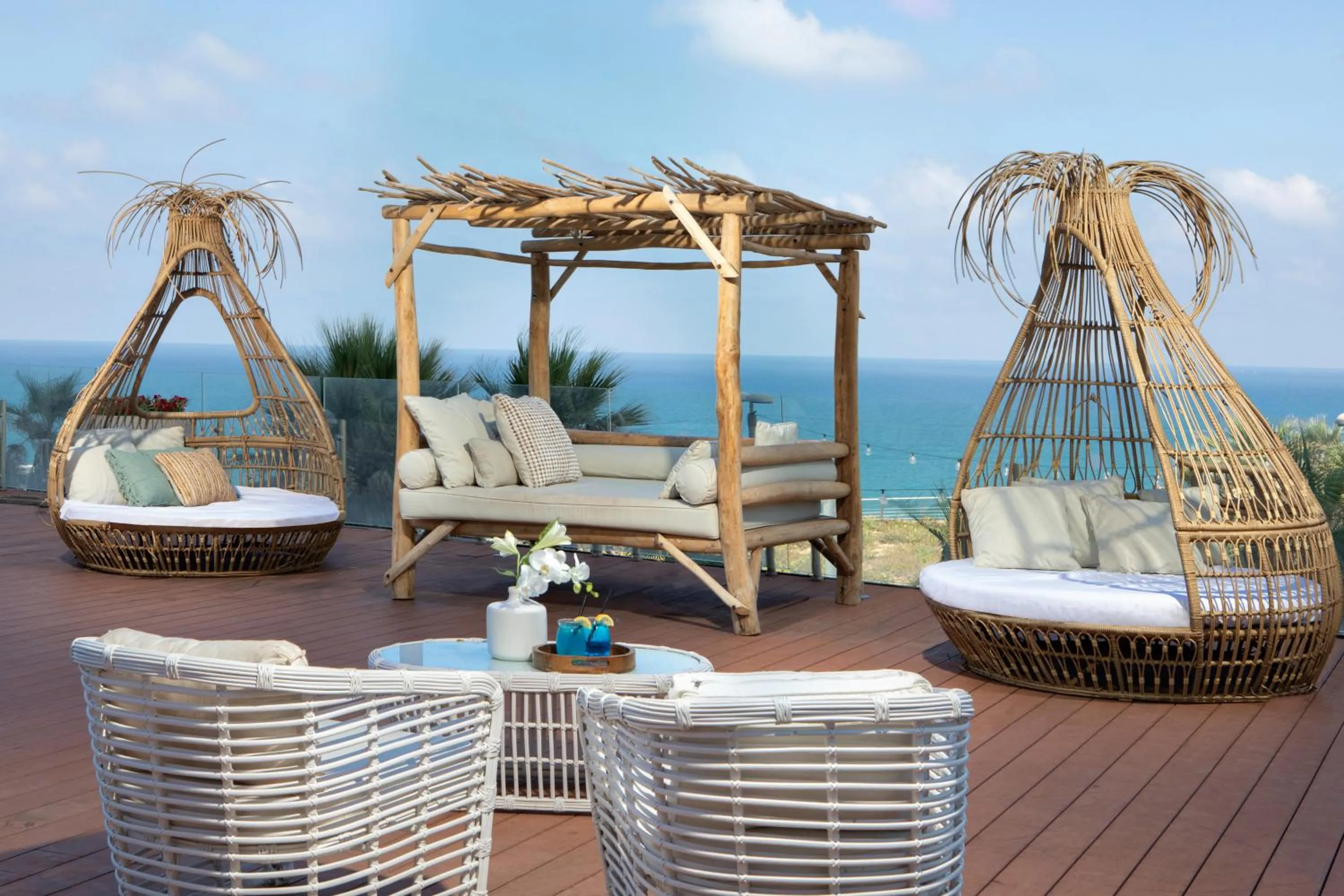 Seating area in Island Luxurious Suites Hotel and Spa