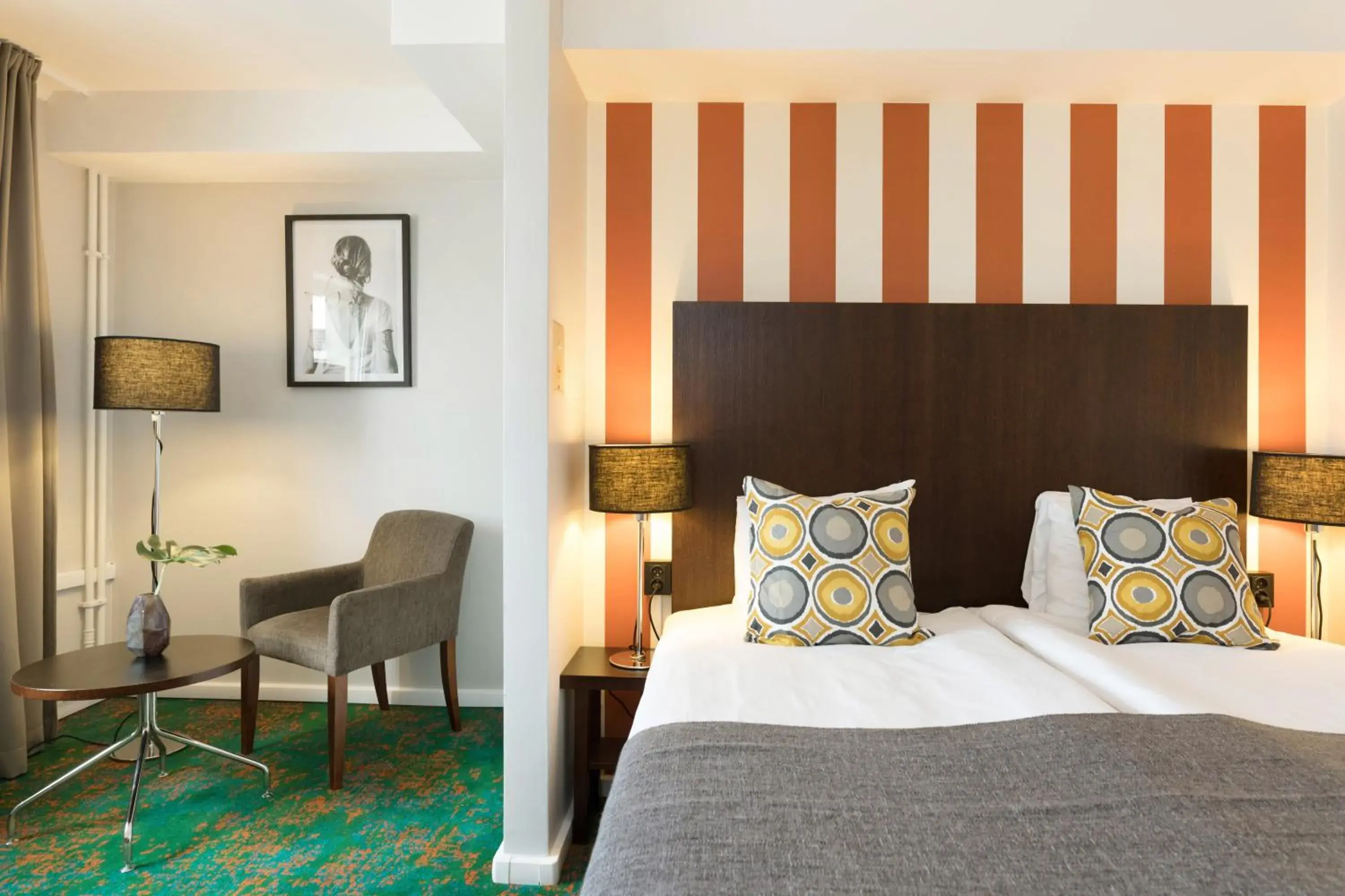 Bed in ProfilHotels Hotel Garden Bed in ProfilHotels Hotel Garden