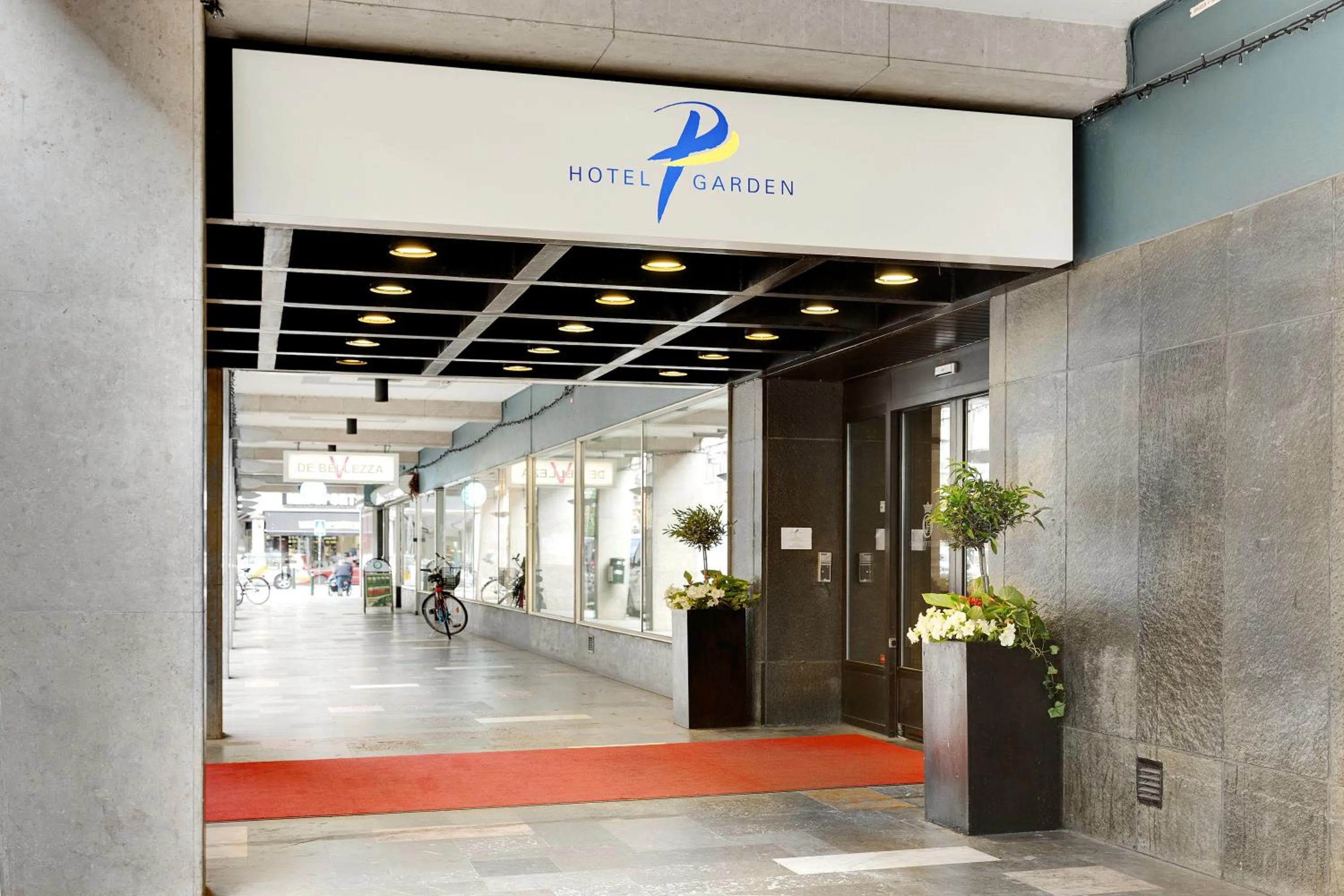 Facade/entrance in ProfilHotels Hotel Garden