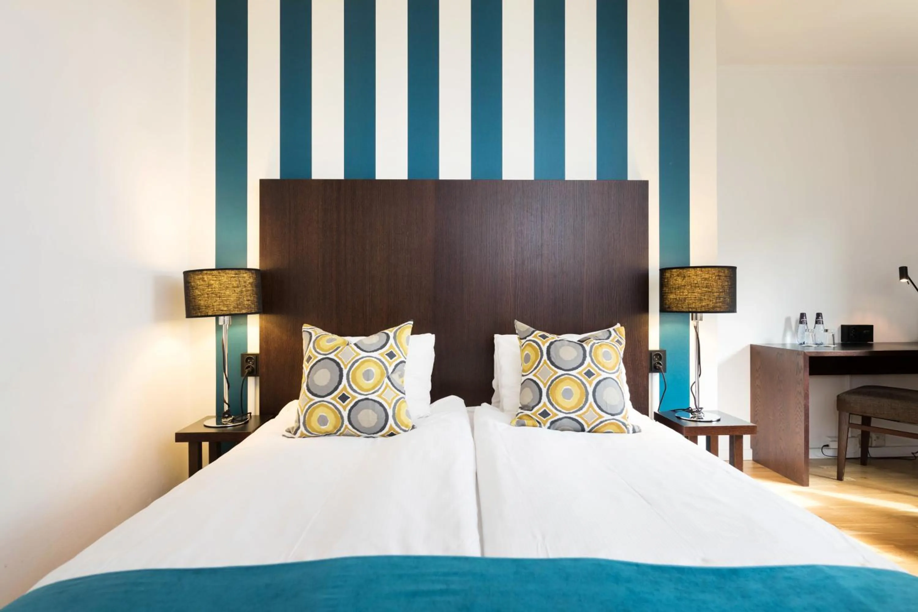 Spring, Bed in ProfilHotels Hotel Garden