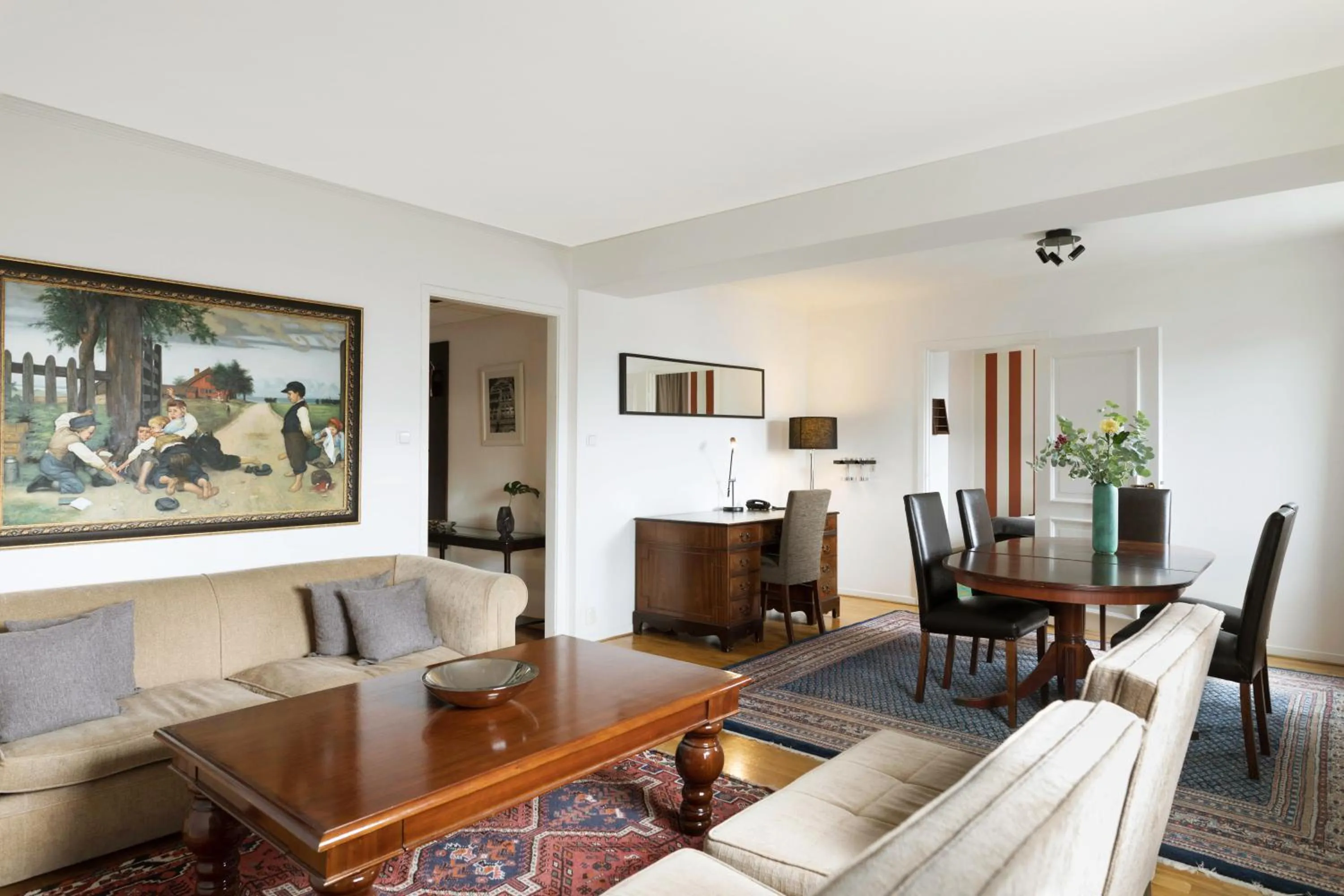 Living room in ProfilHotels Hotel Garden