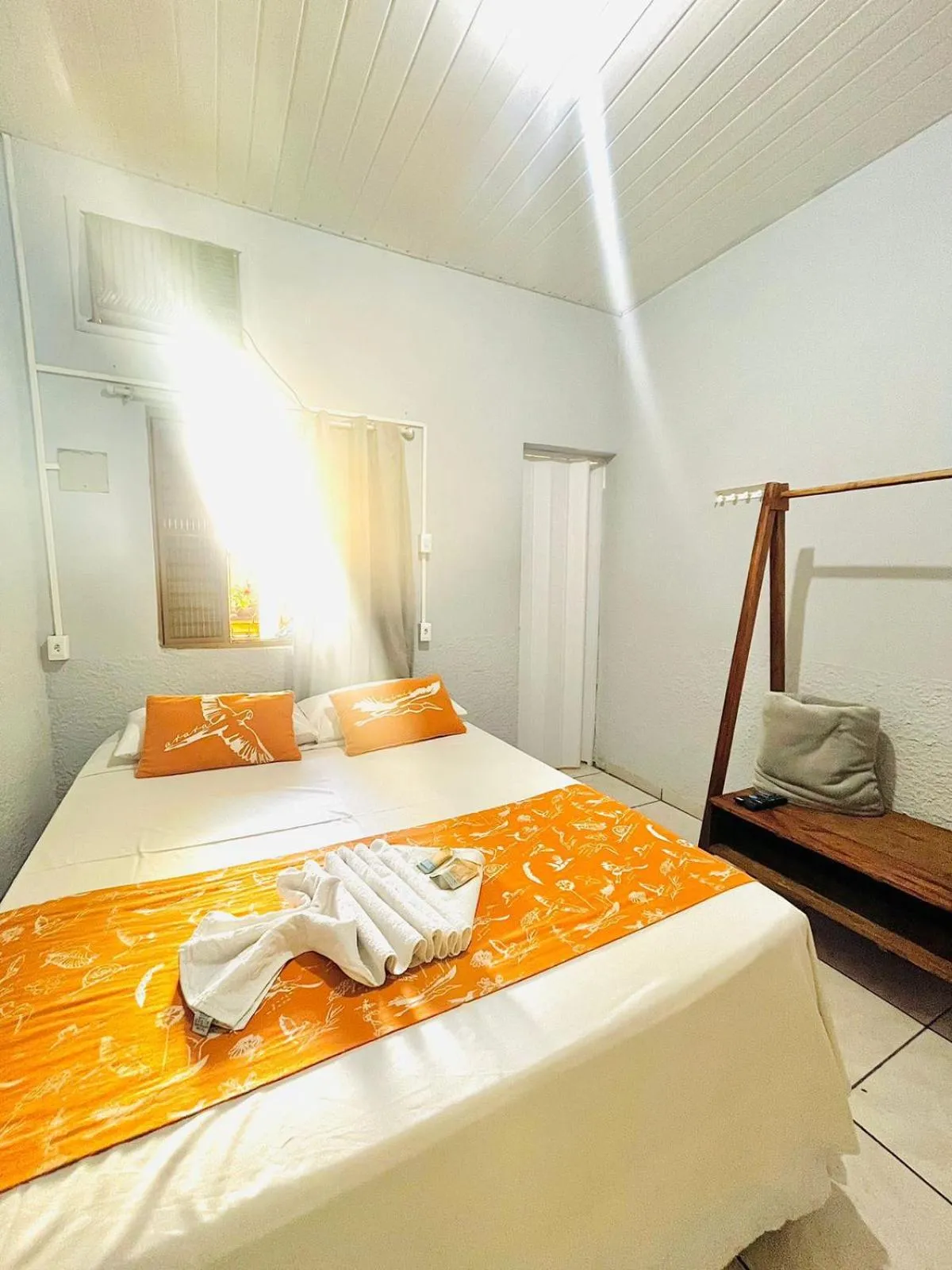 Bed in Pousada São Jorge