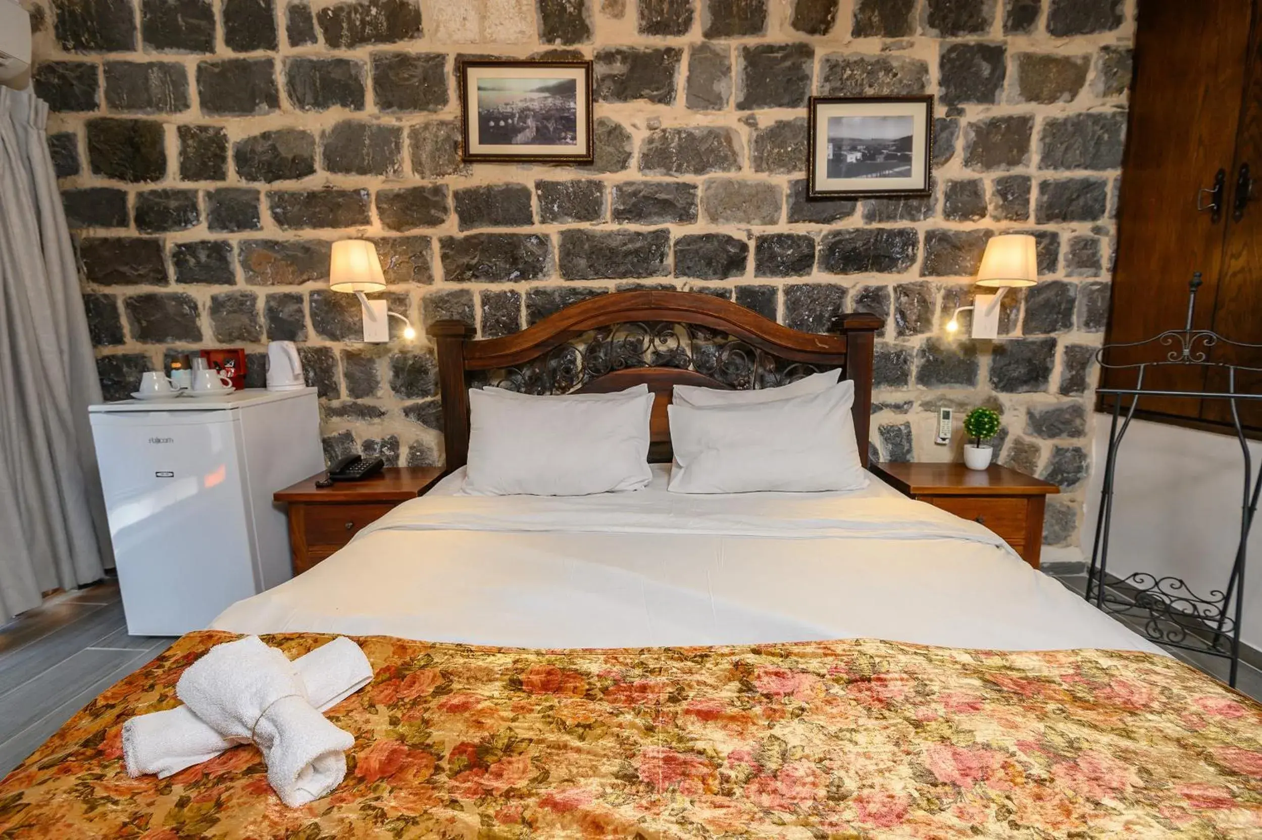 Bed in Shirat Hayam Boutique Hotel Bed in Shirat Hayam Boutique Hotel