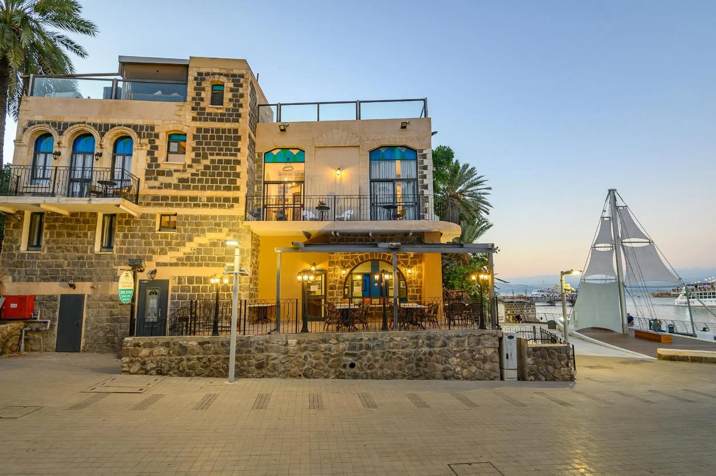 Property building in Shirat Hayam Boutique Hotel Property building in Shirat Hayam Boutique Hotel
