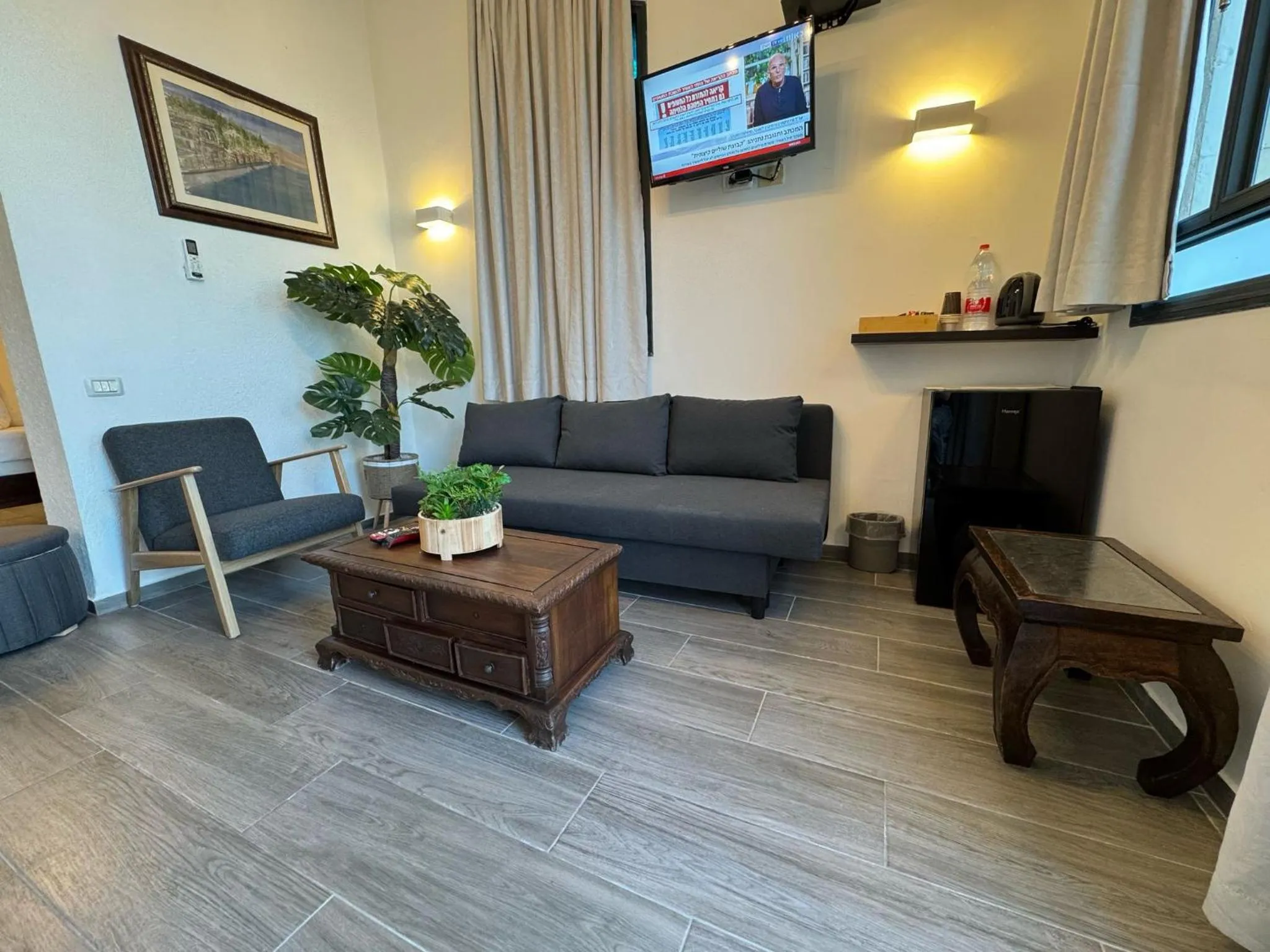 TV and multimedia in Shirat Hayam Boutique Hotel