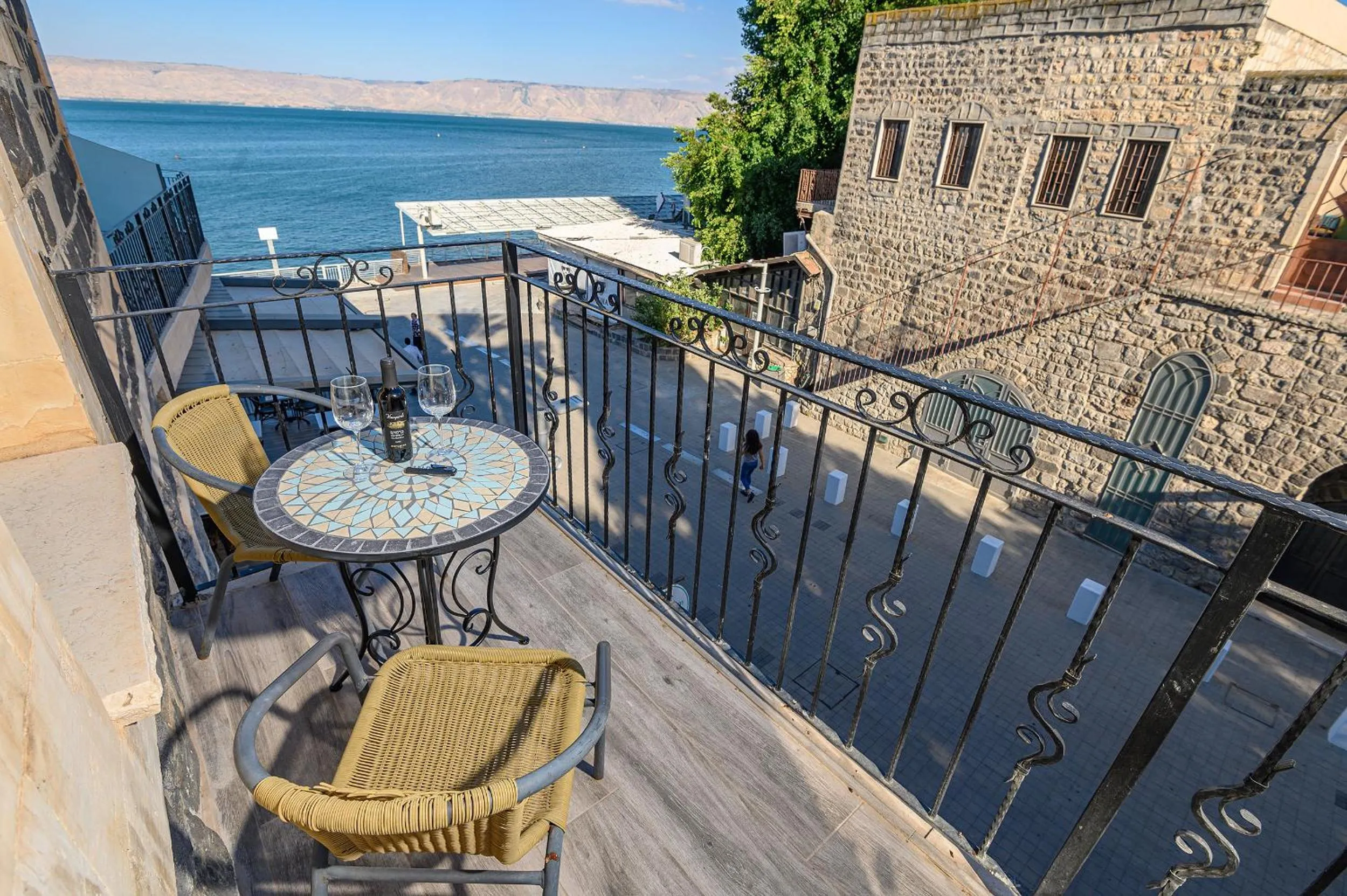 Patio in Shirat Hayam Boutique Hotel