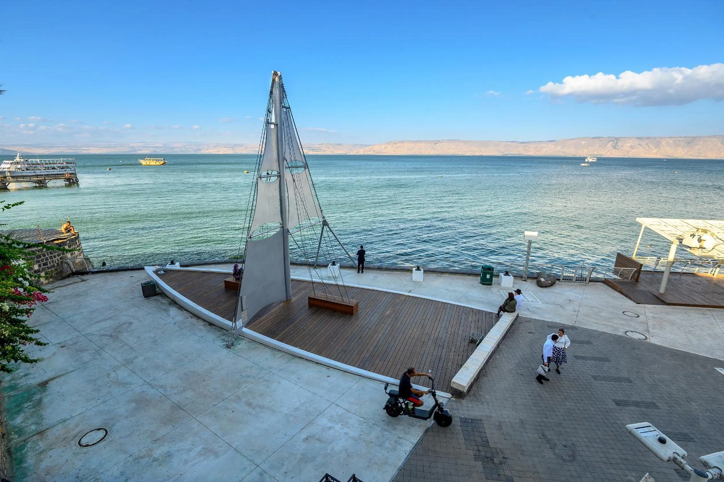 Natural landscape in Shirat Hayam Boutique Hotel