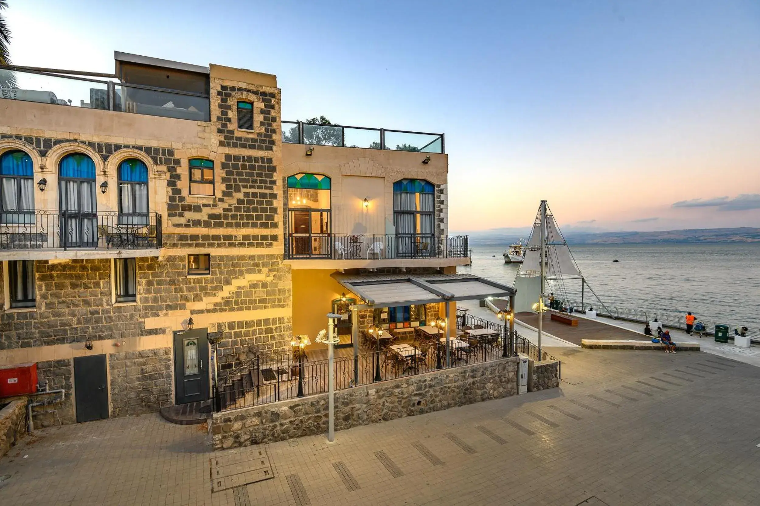 Property building in Shirat Hayam Boutique Hotel Property building in Shirat Hayam Boutique Hotel
