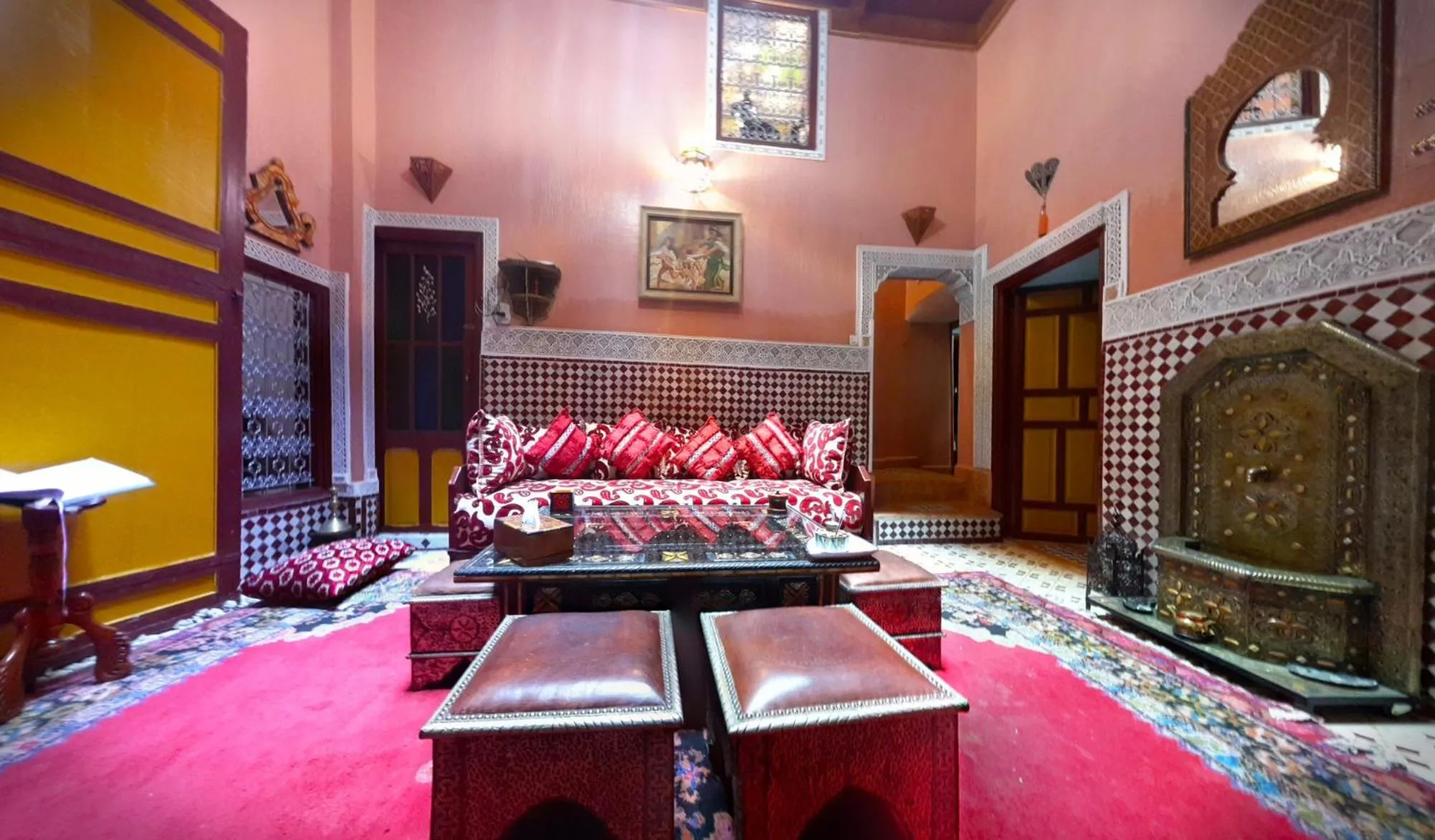 Communal lounge/ TV room in Riad Atika Mek