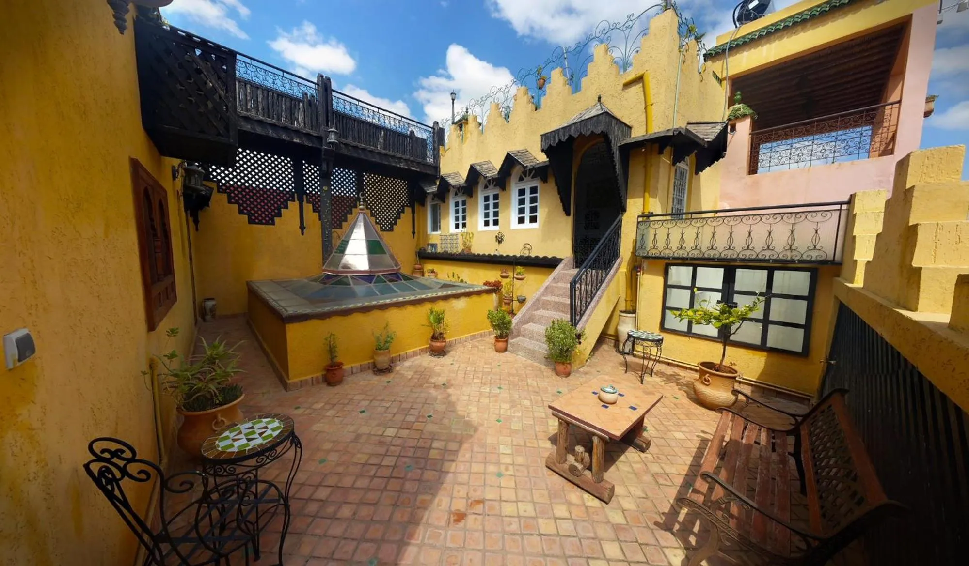 Balcony/Terrace in Riad Atika Mek