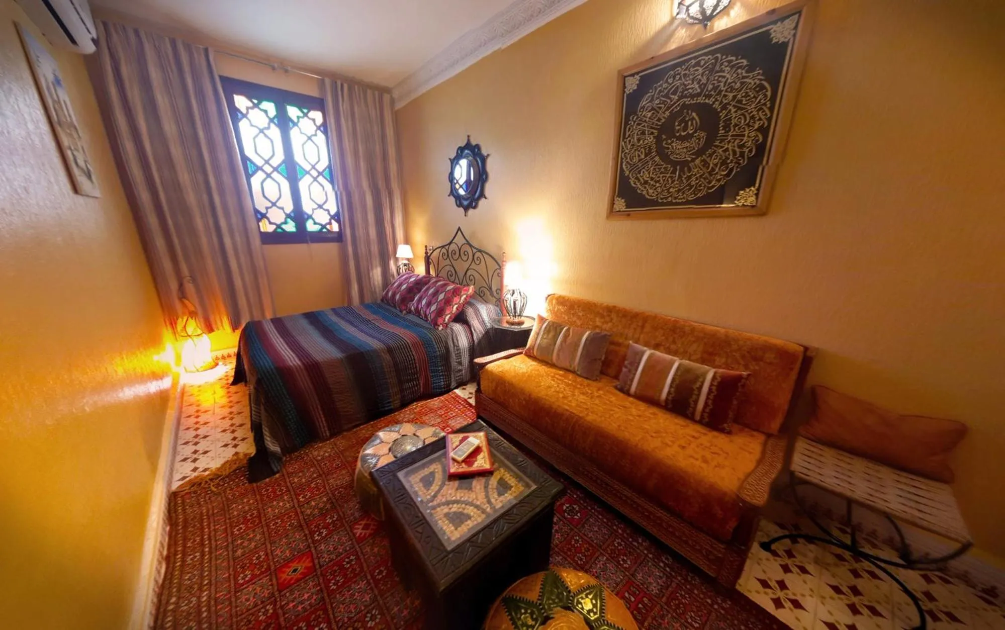Bed in Riad Atika Mek
