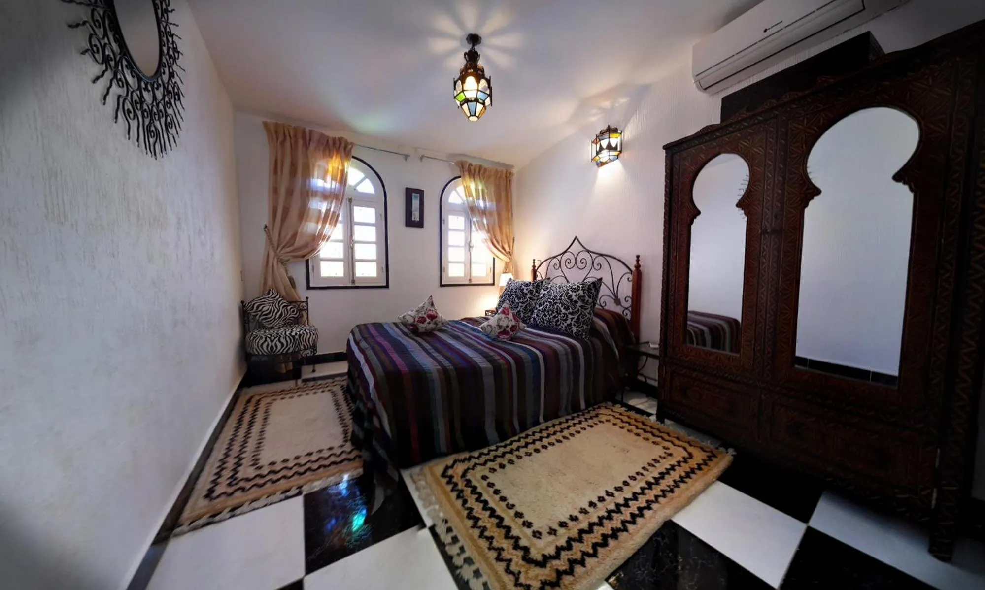 Bedroom, Bed in Riad Atika Mek