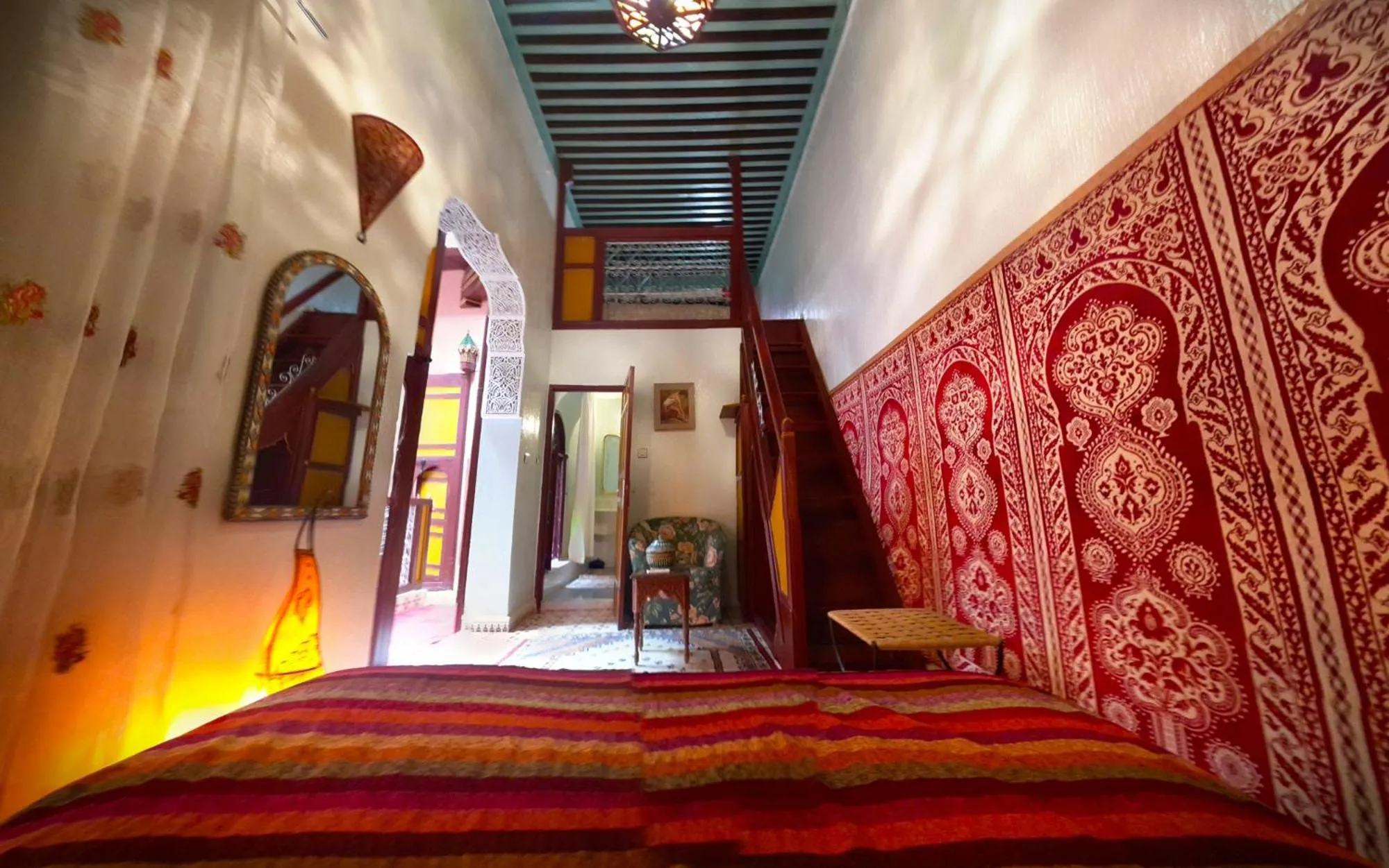 Bedroom, Bed in Riad Atika Mek