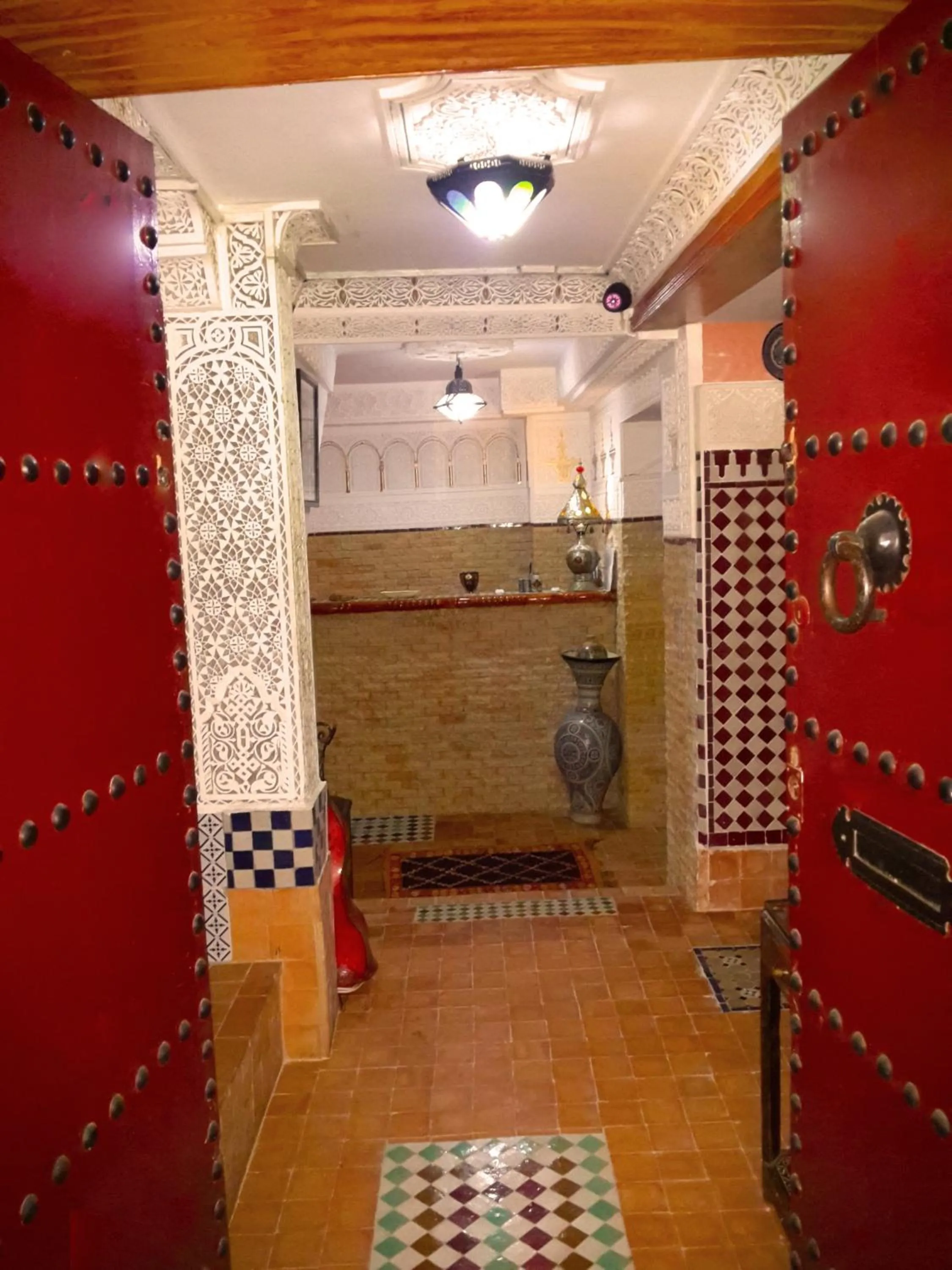 Lobby or reception in Riad Atika Mek