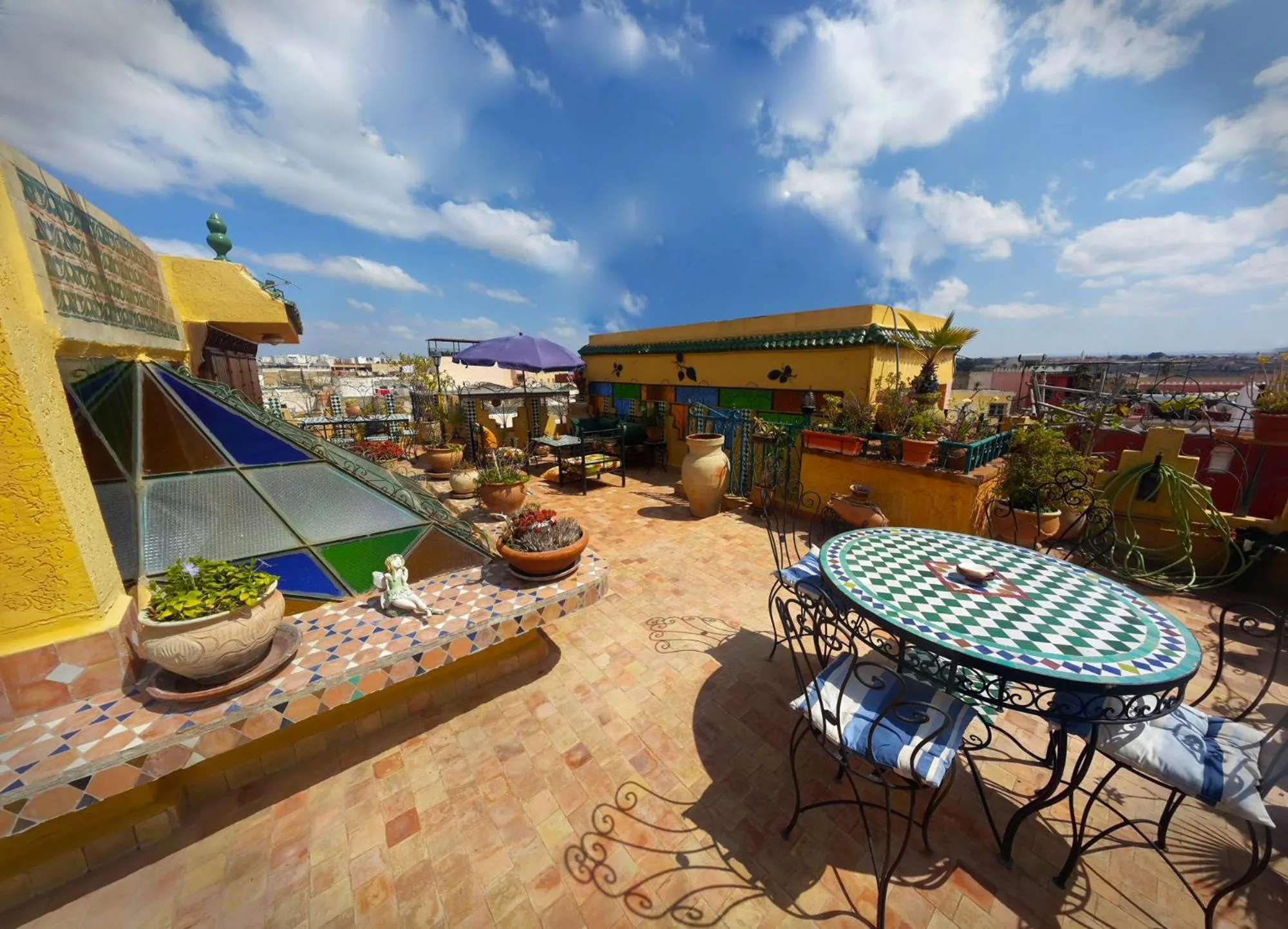 Balcony/Terrace in Riad Atika Mek