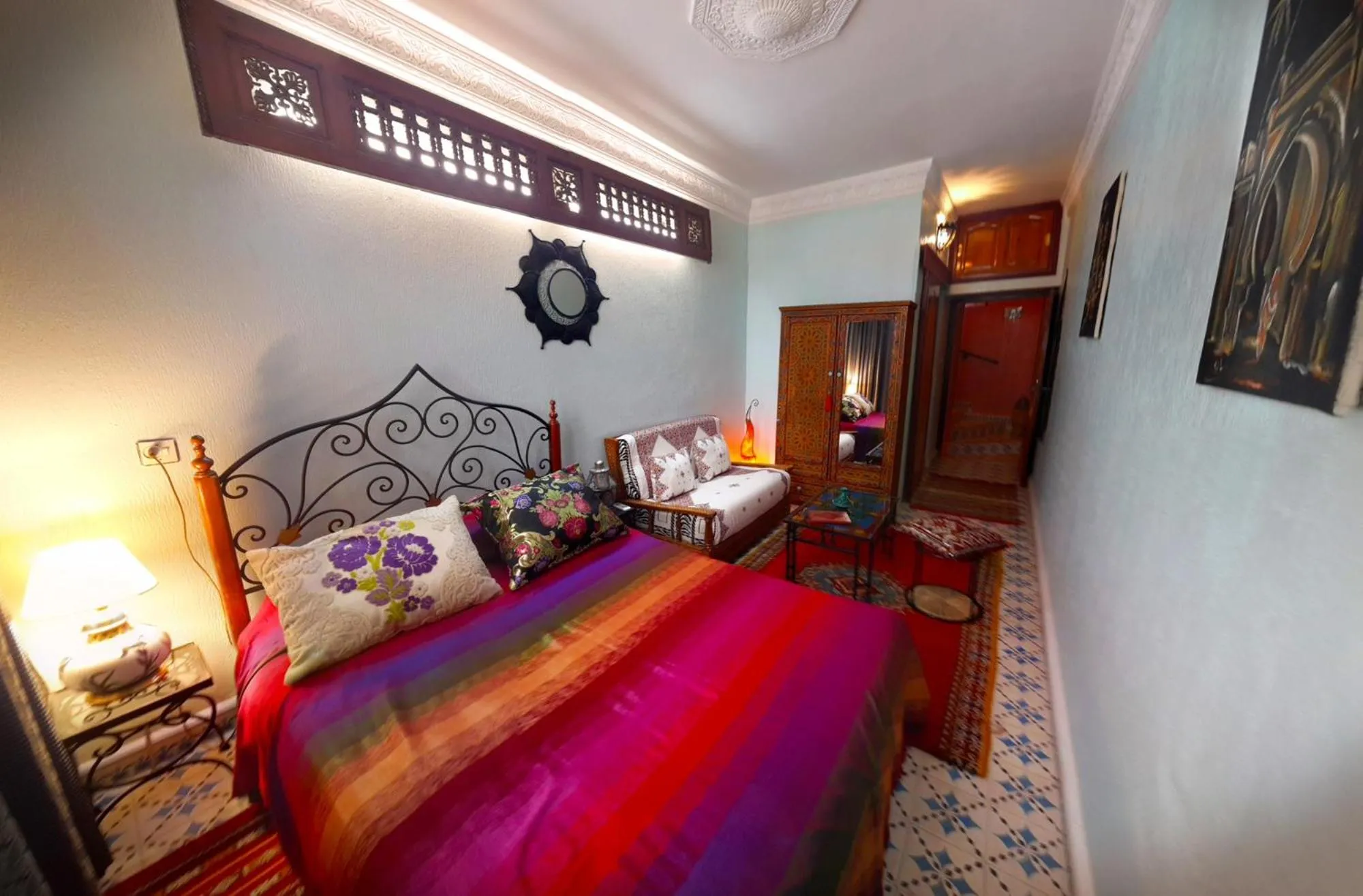 Bedroom, Bed in Riad Atika Mek