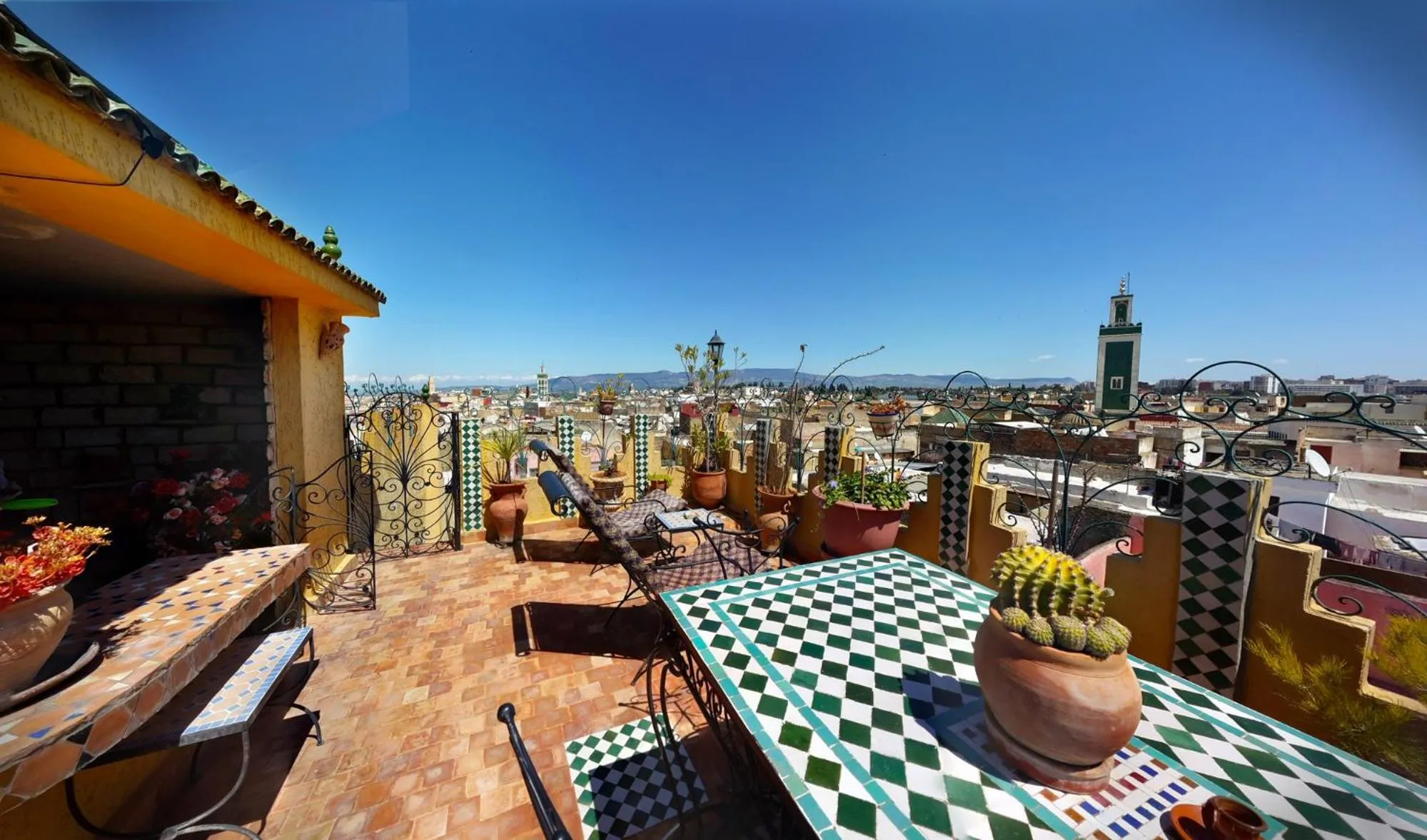 Balcony/Terrace in Riad Atika Mek