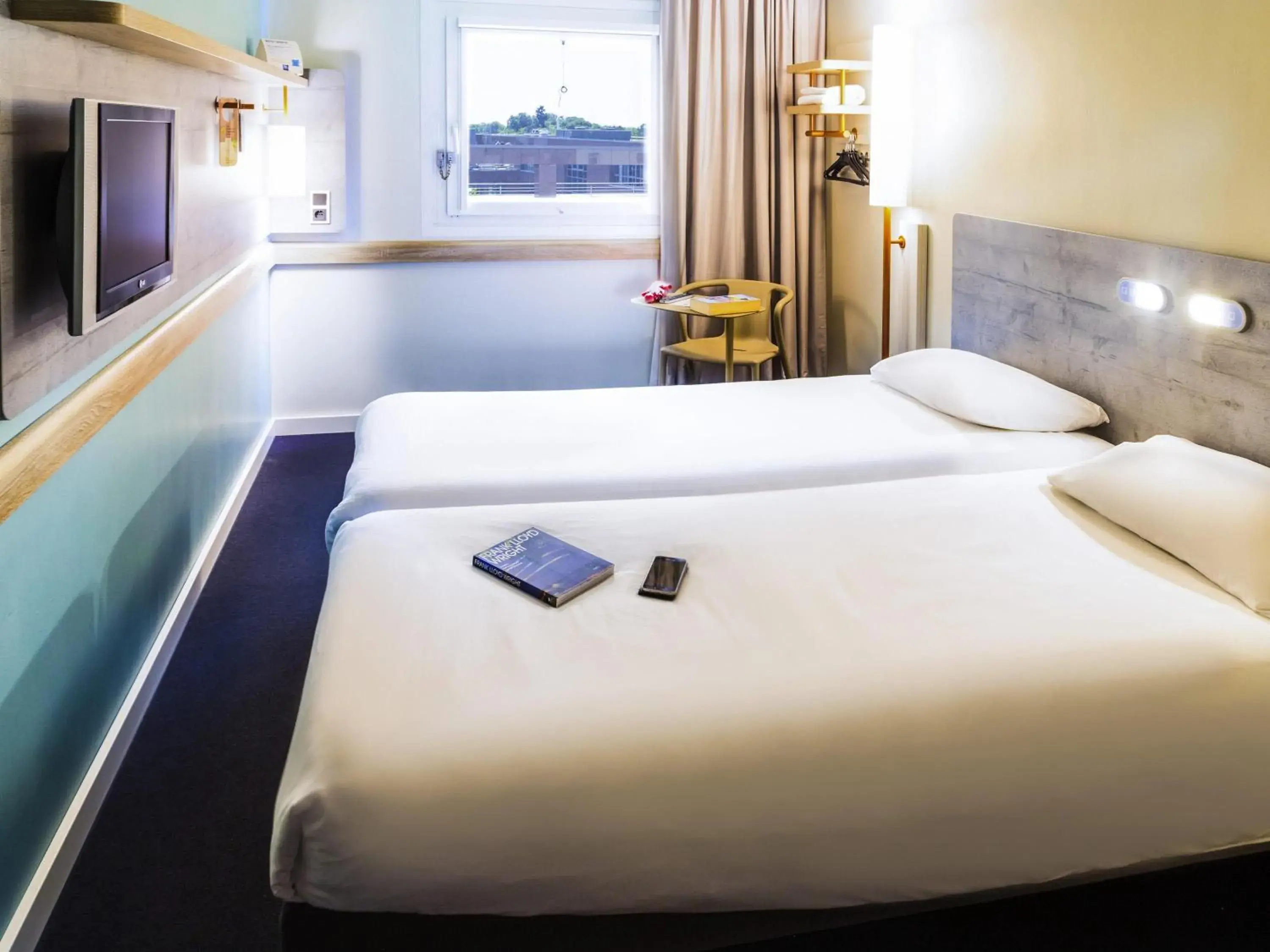 Standard Twin Room in ibis Budget Luxembourg Aeroport Standard Twin Room in ibis Budget Luxembourg Aeroport