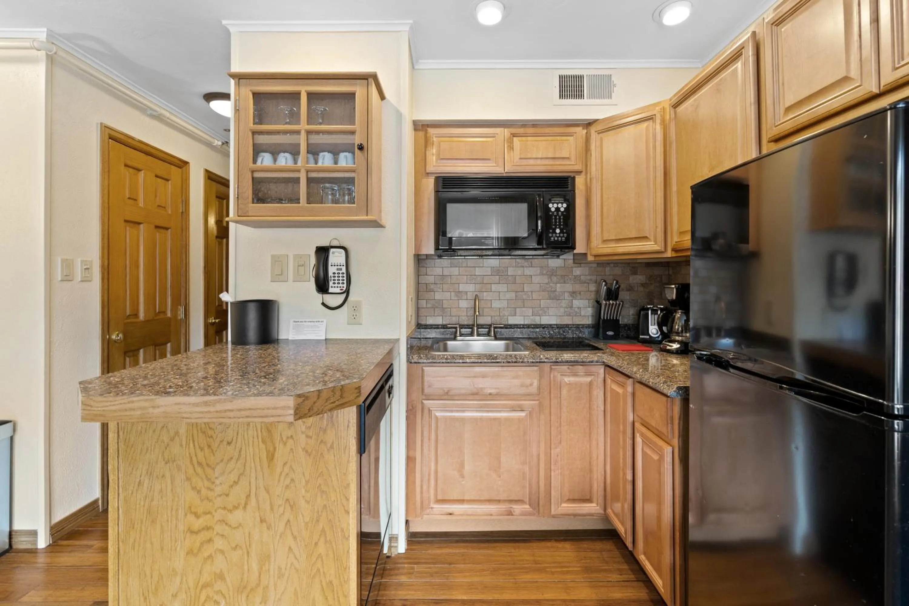 kitchen in The Christie Lodge – All Suite Property Vail Valley/Beaver Creek