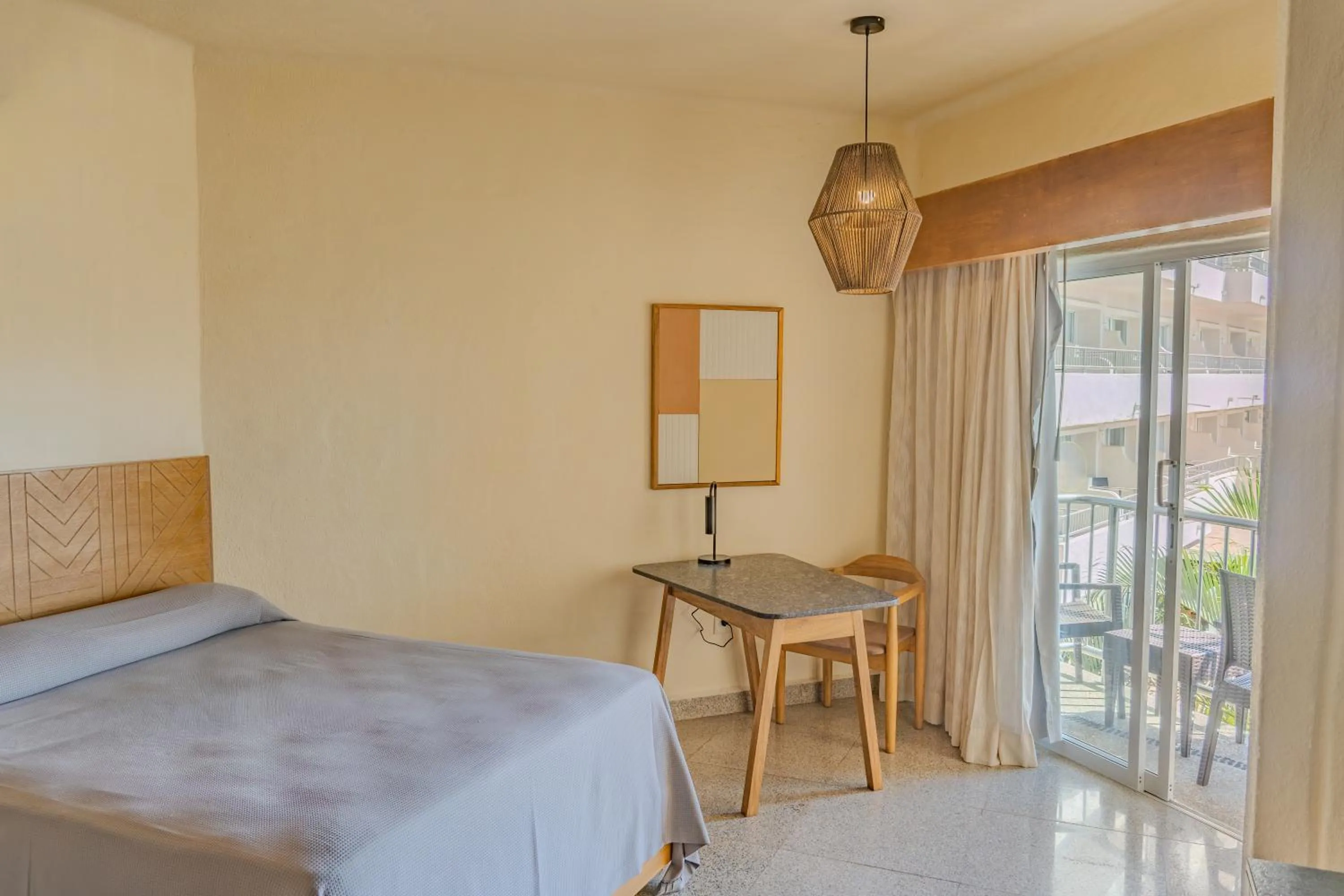 Pool view, Bed in Friendly Fun Vallarta Different Experiences - All Inclusive