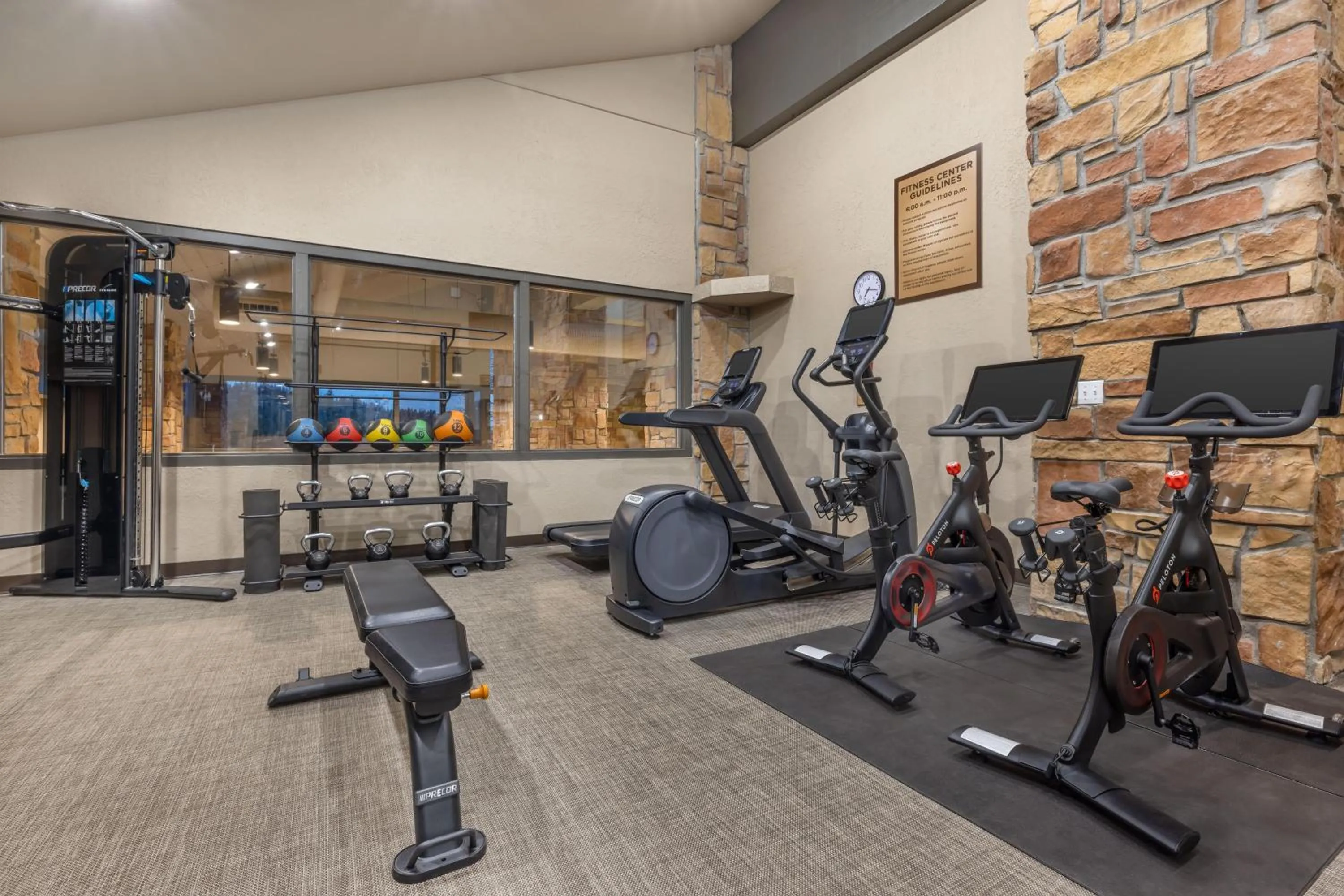 Fitness centre/facilities in Hilton Vacation Club Cedar Breaks Brian Head