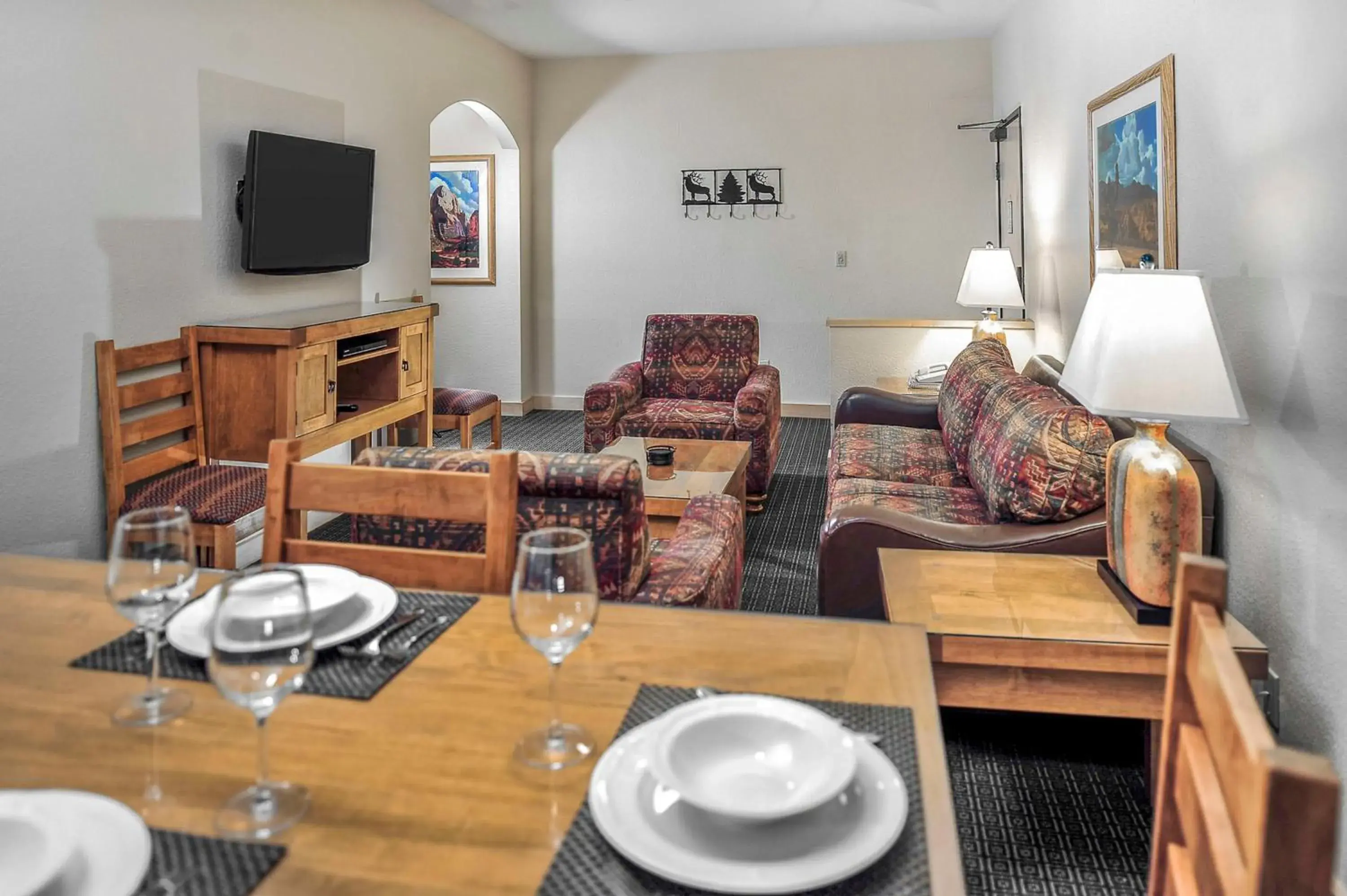 Living room in Hilton Vacation Club Cedar Breaks Brian Head Living room in Hilton Vacation Club Cedar Breaks Brian Head