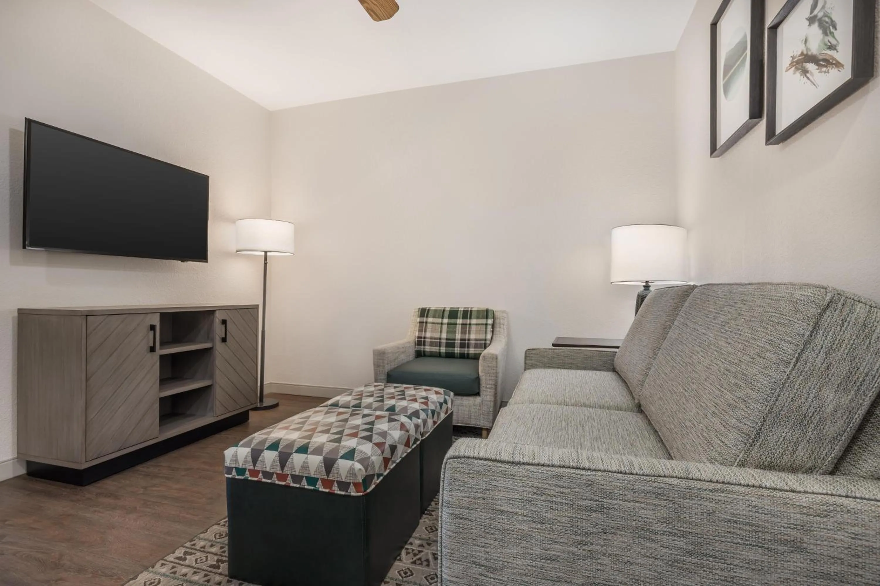 Living room in Hilton Vacation Club Cedar Breaks Brian Head